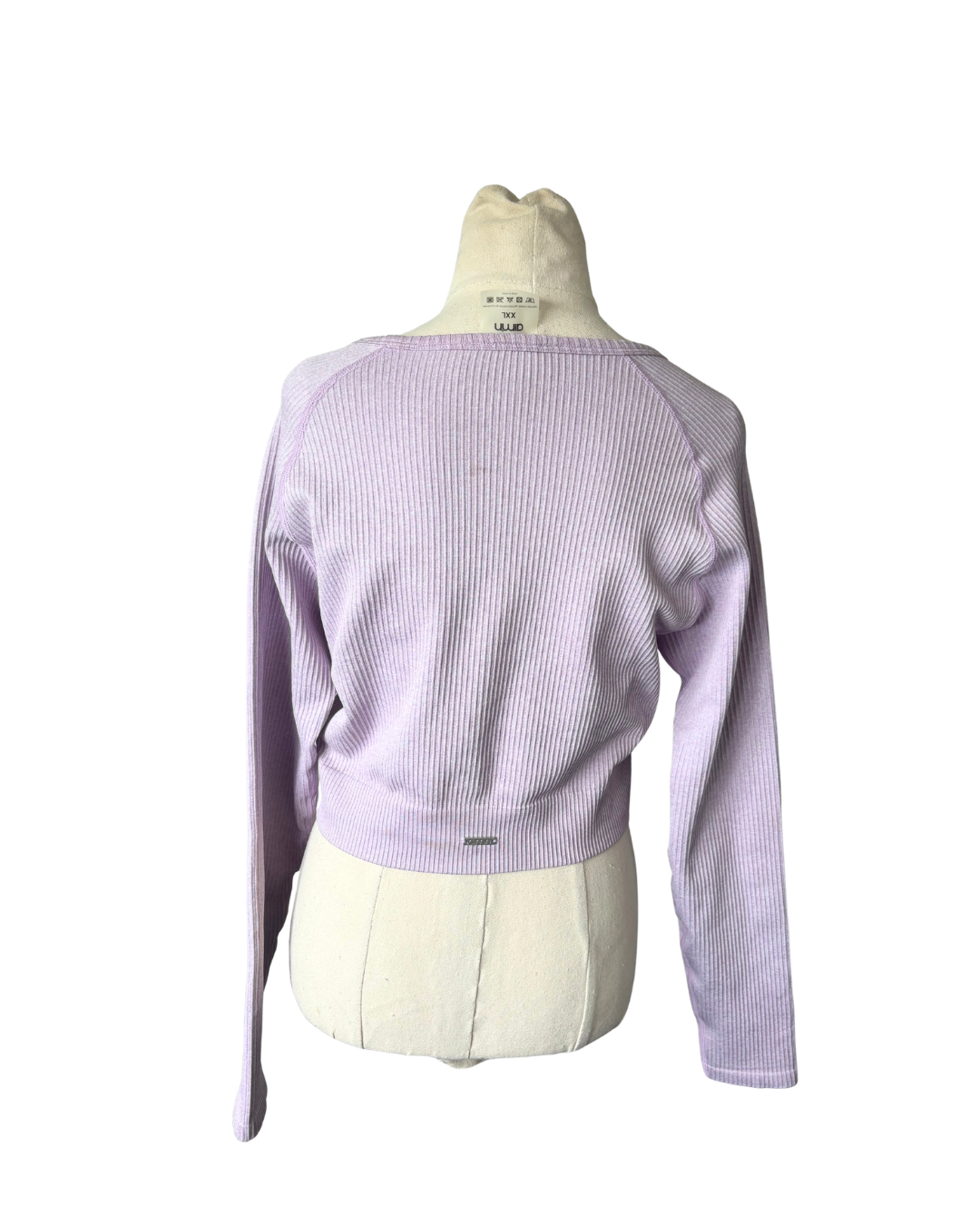 aim'n rib purple long sleeve | size 14-16 (XL)