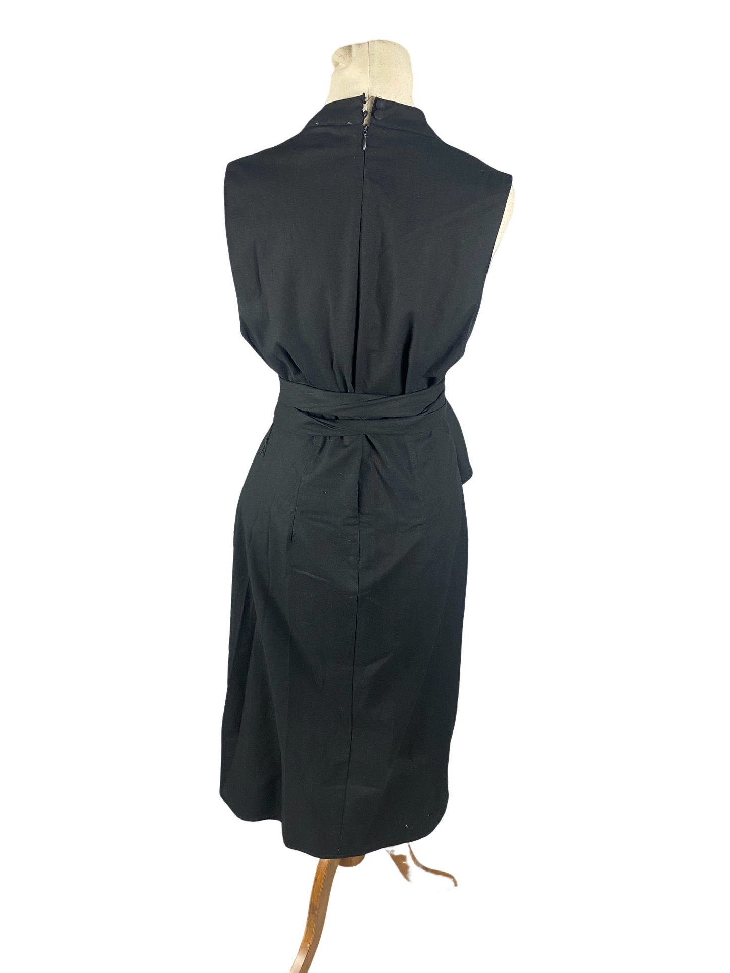 Willa Black Wrap Dress | size 12