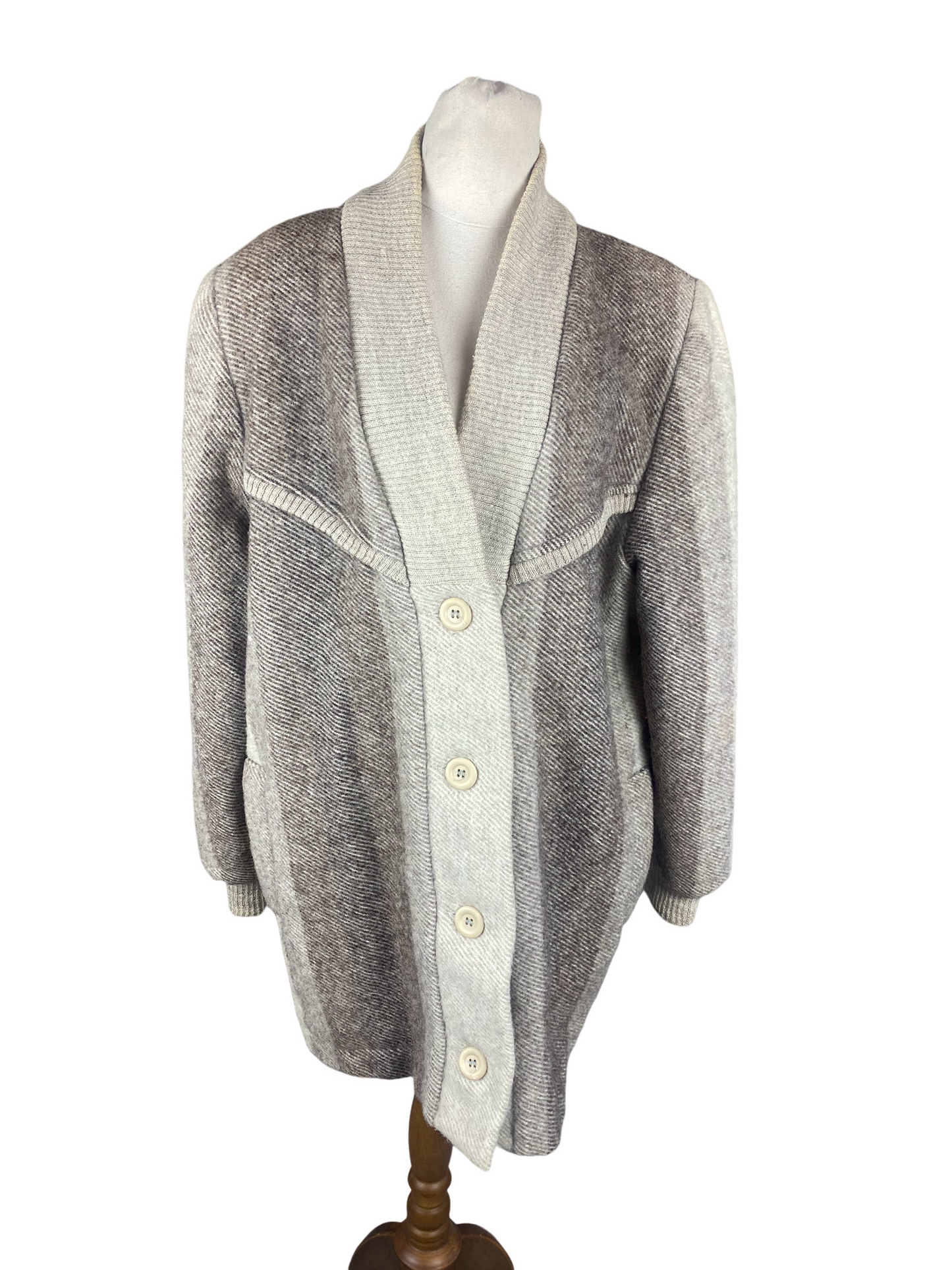 Rusk + Finch vintage wool coat | size 14-16
