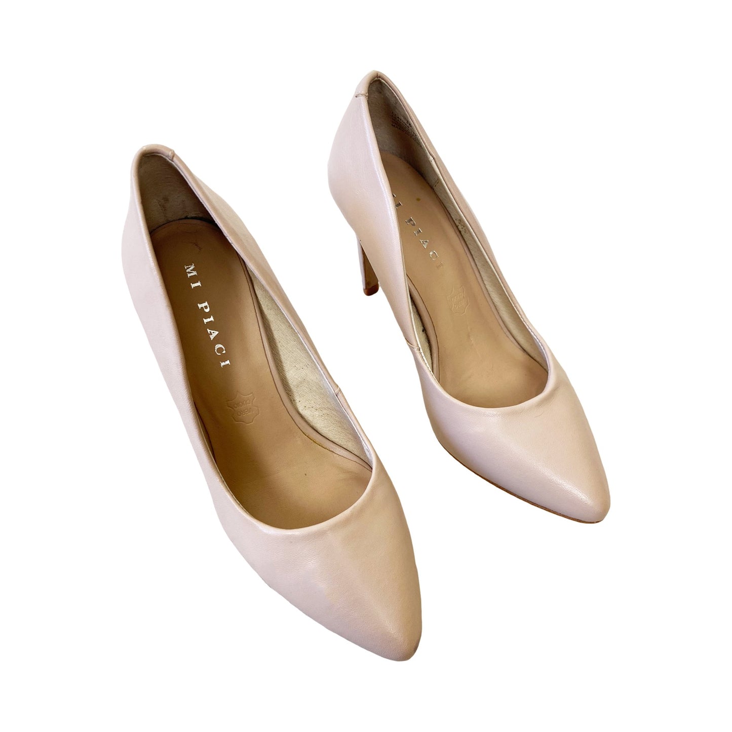 Mi Piaci tan heels | size 5 or EU 36
