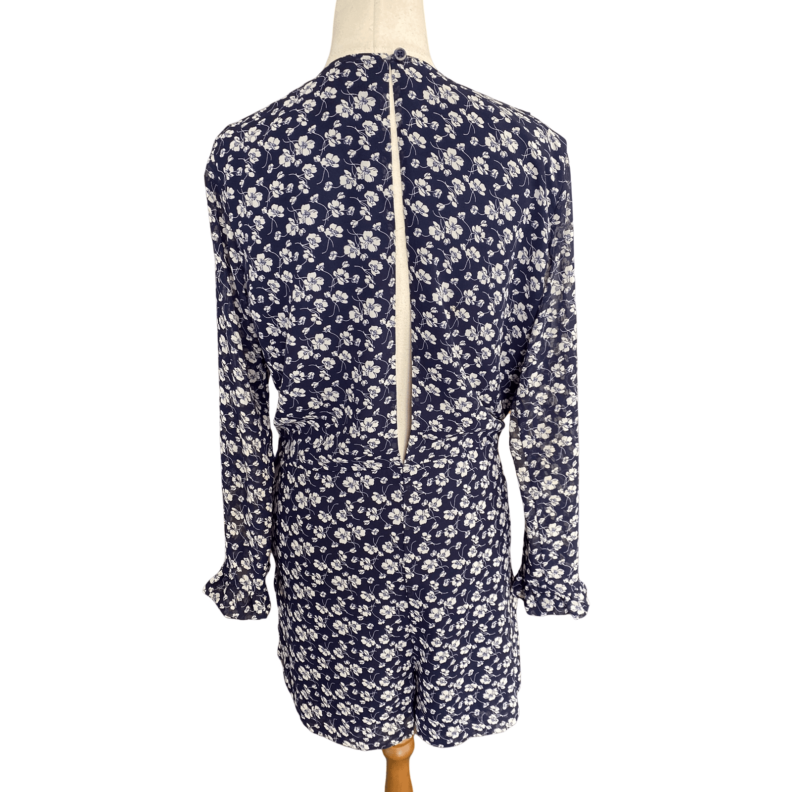 Ruby floral navy playsuit | size 8