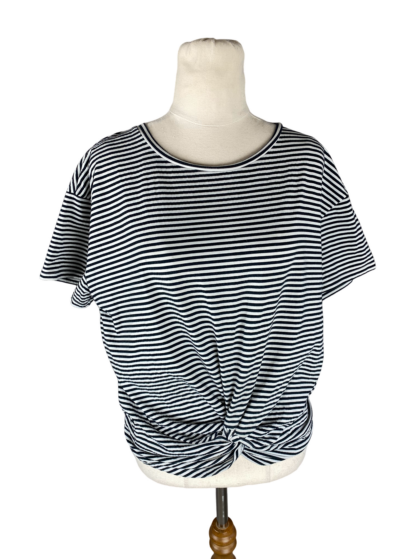 SEED knot stripe tee | size M