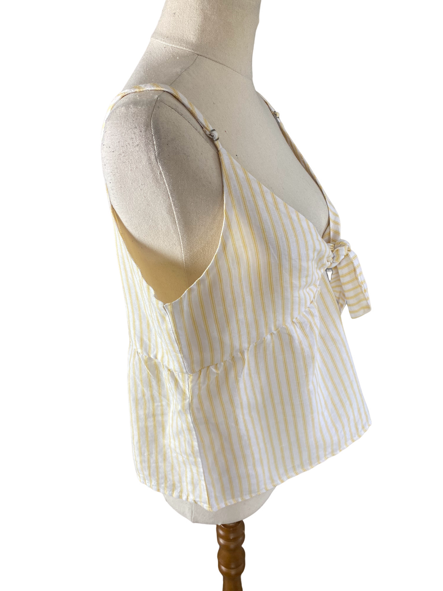 Huffer linen + cotton blend top | size 10