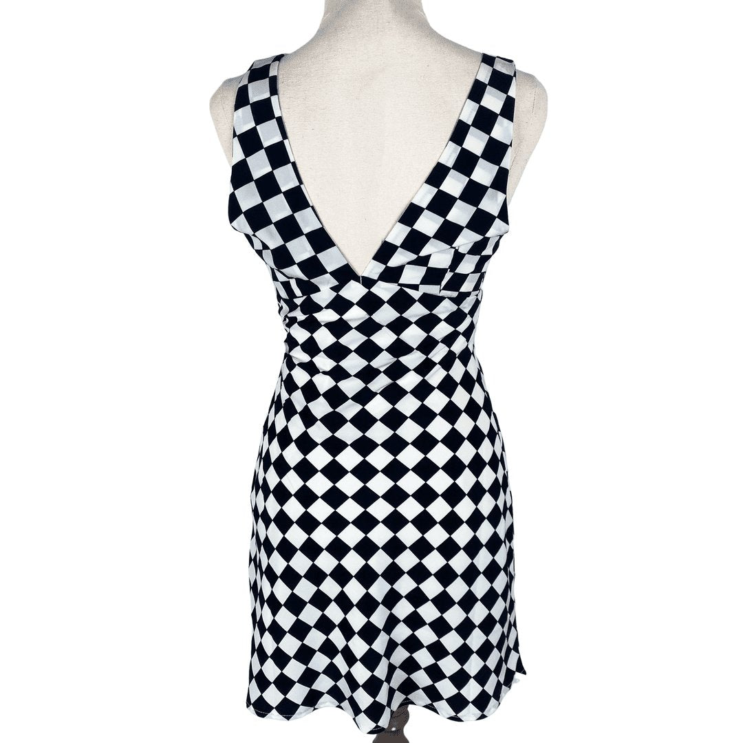 NEW - Dazie checkered mini dress | size 8