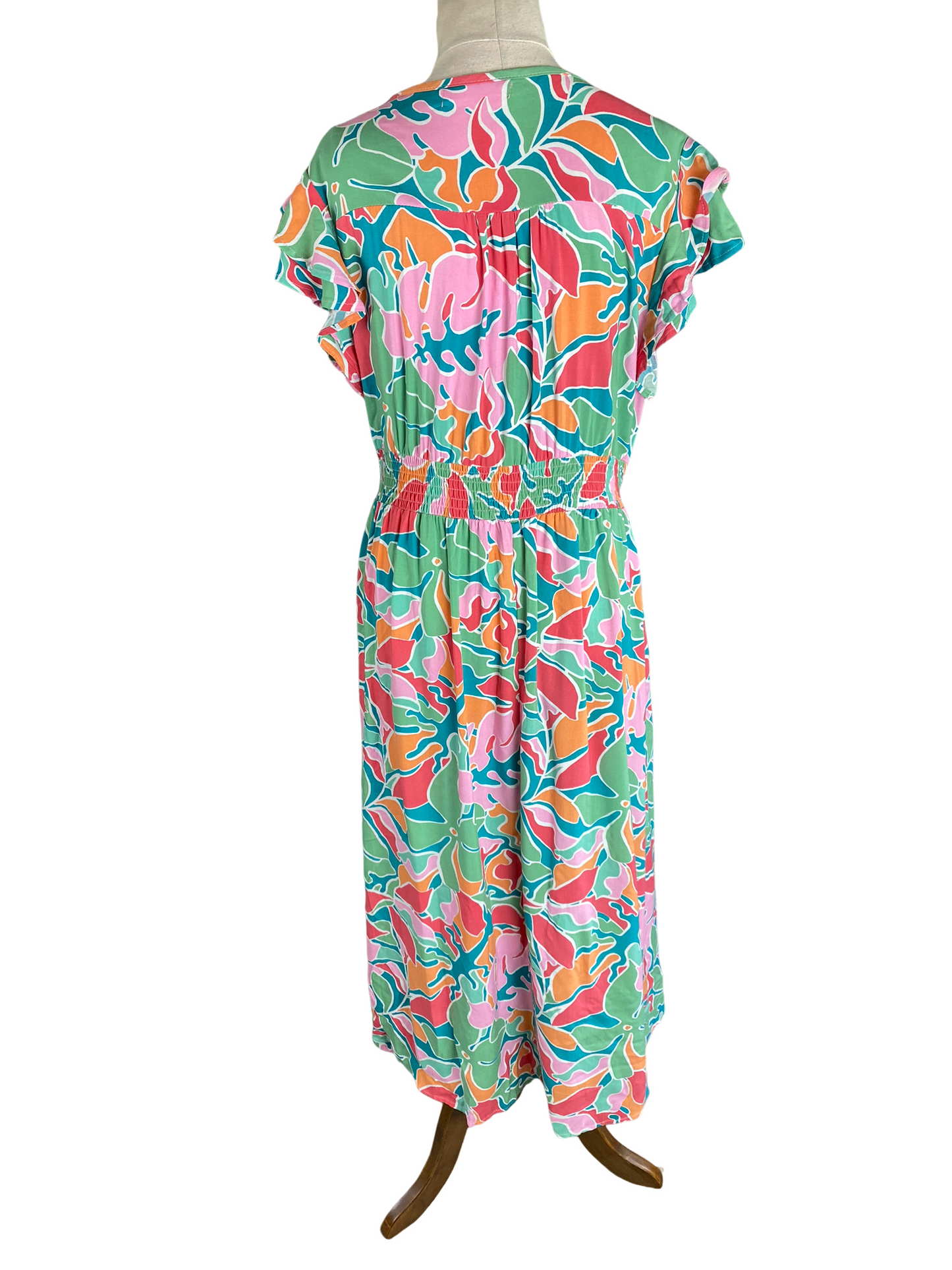 Boho Australia pattern dress | size 12-14