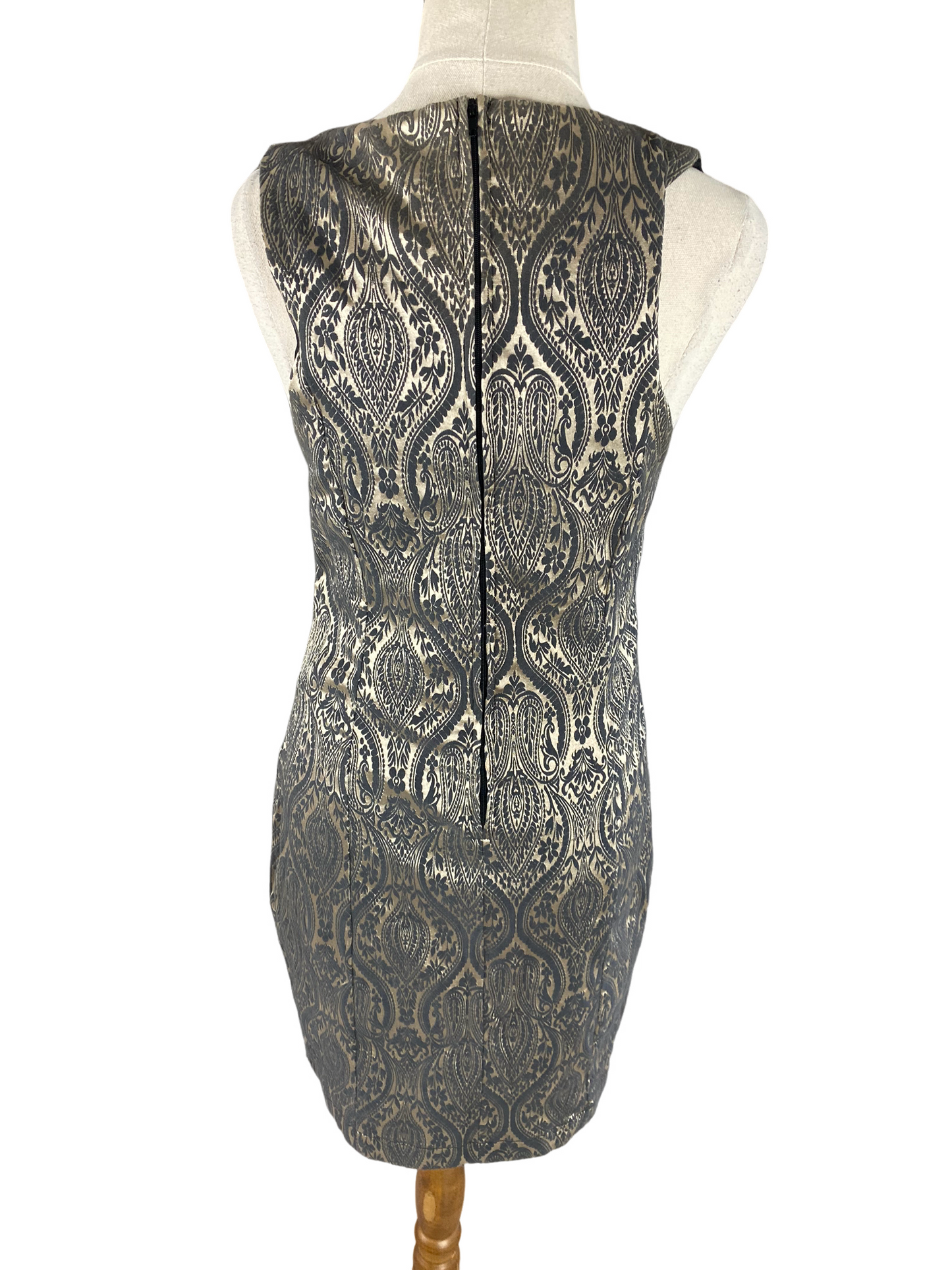 Pagani sleeveless metallic dress | size 14