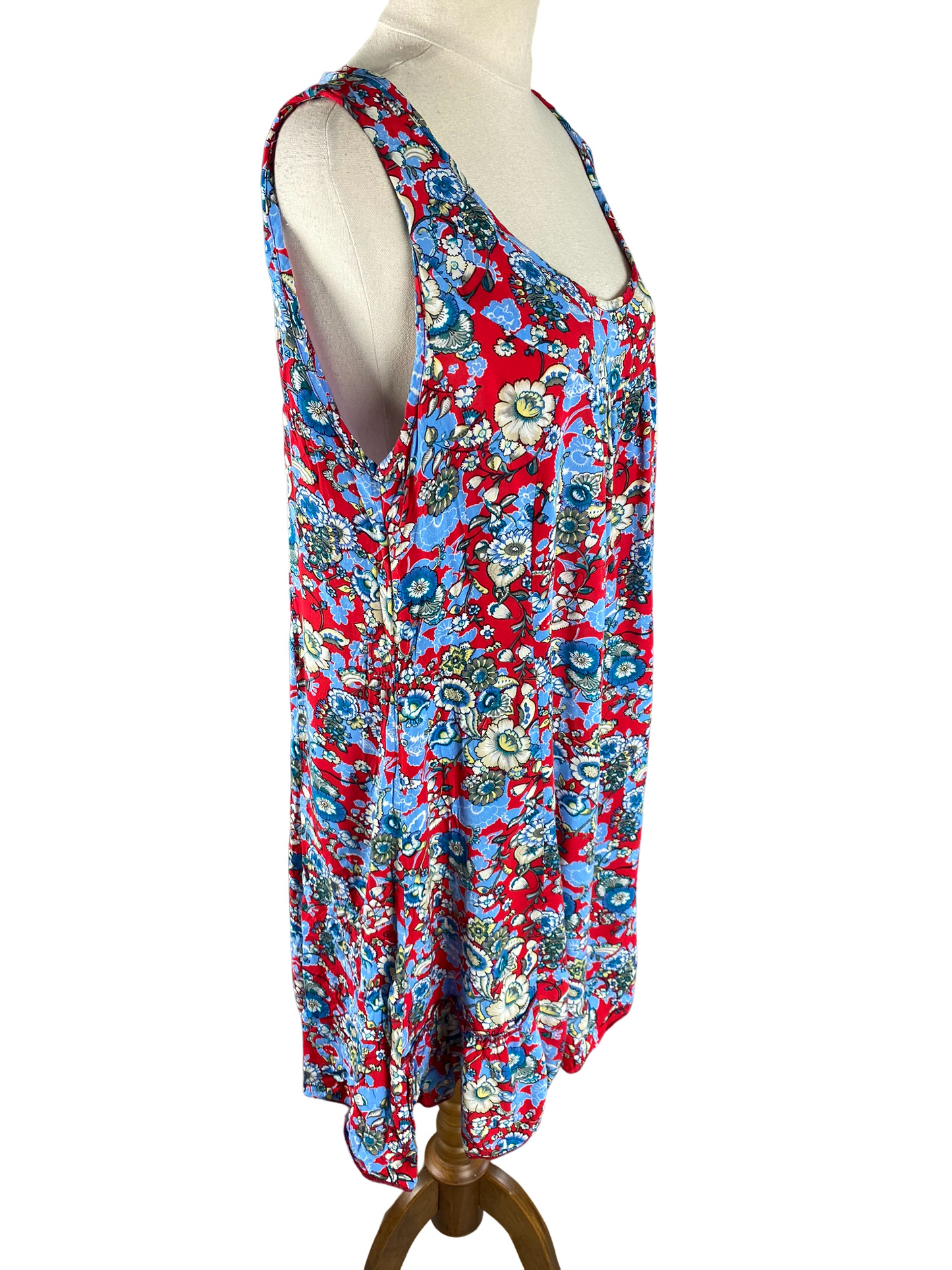 ZEN GARDEN floral dress | size large
