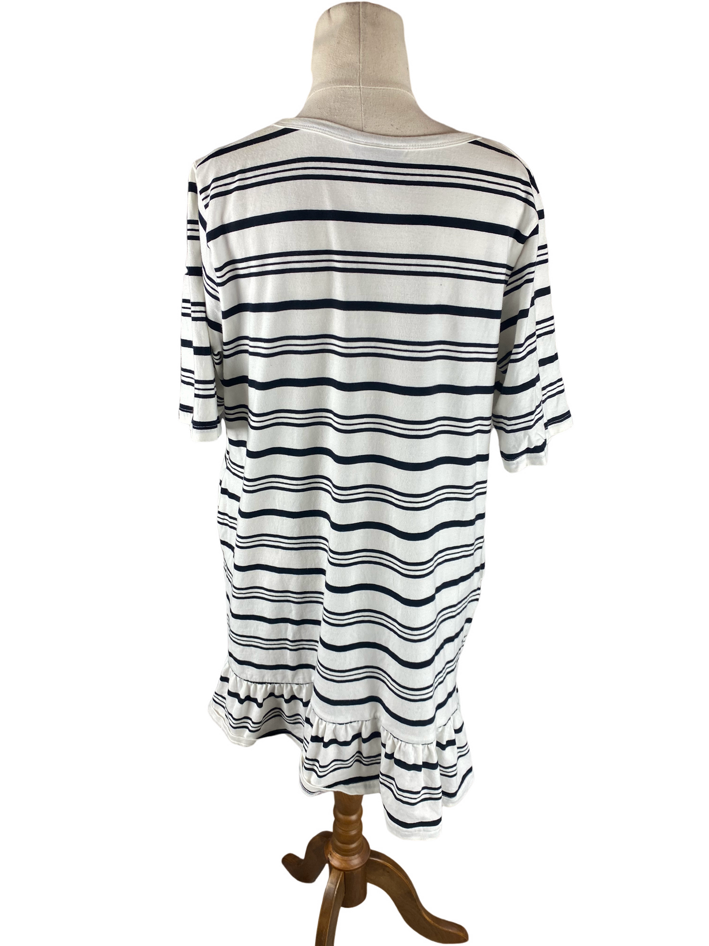 Thing Thing stripe short sleeve dress | size 10
