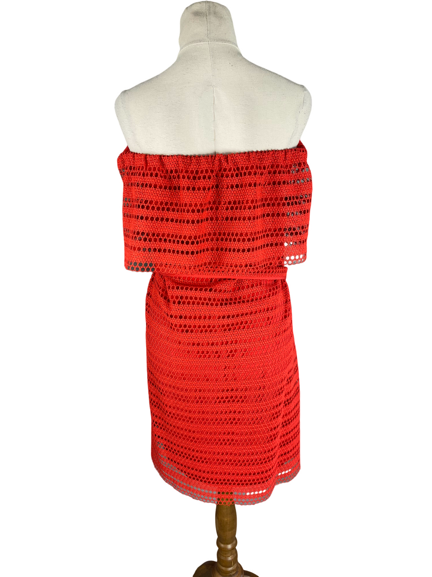 Witchery off-the-shoulder red dress | size 10