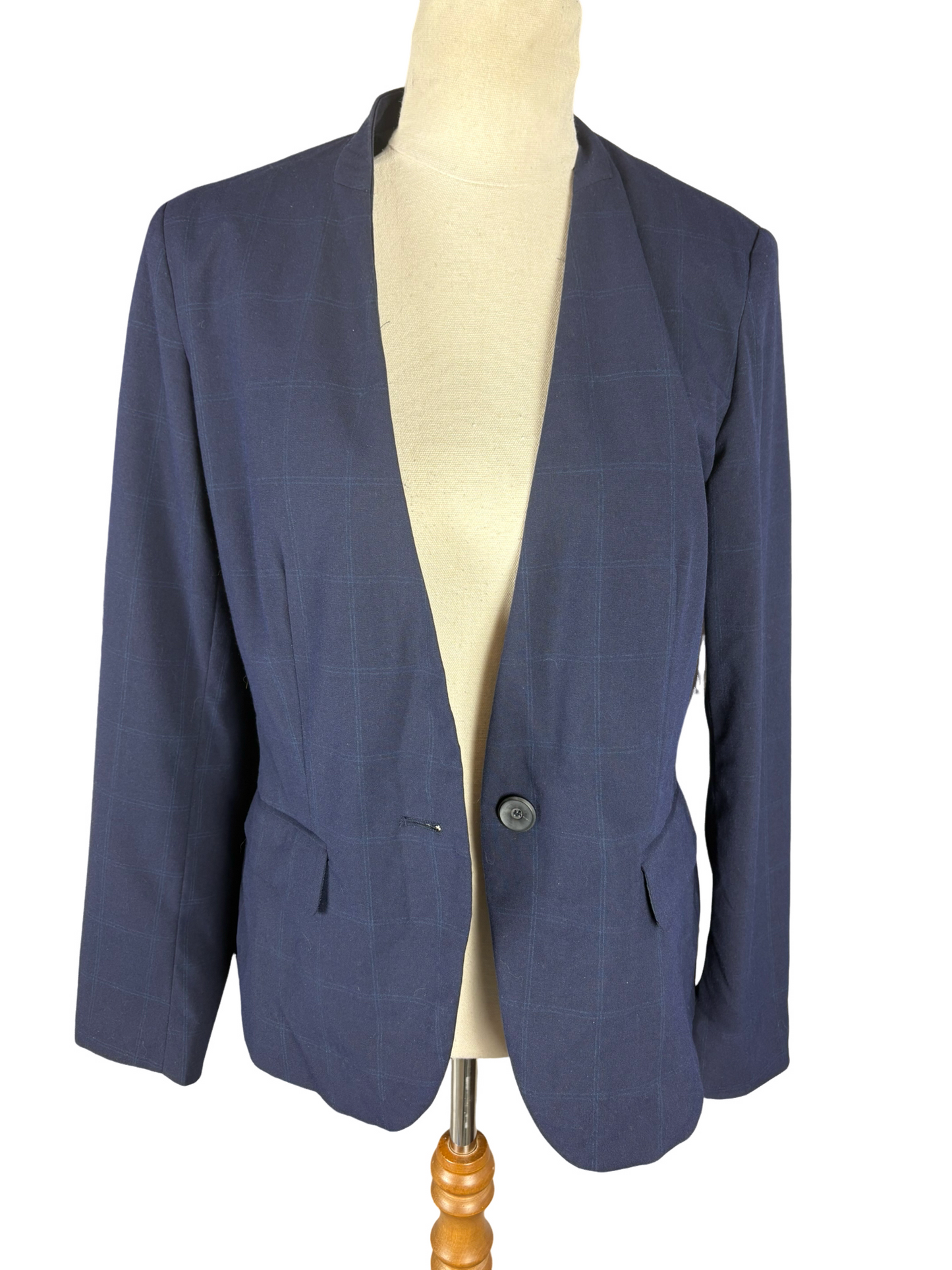 Zara navy blazer | size 10-12 (us 8)