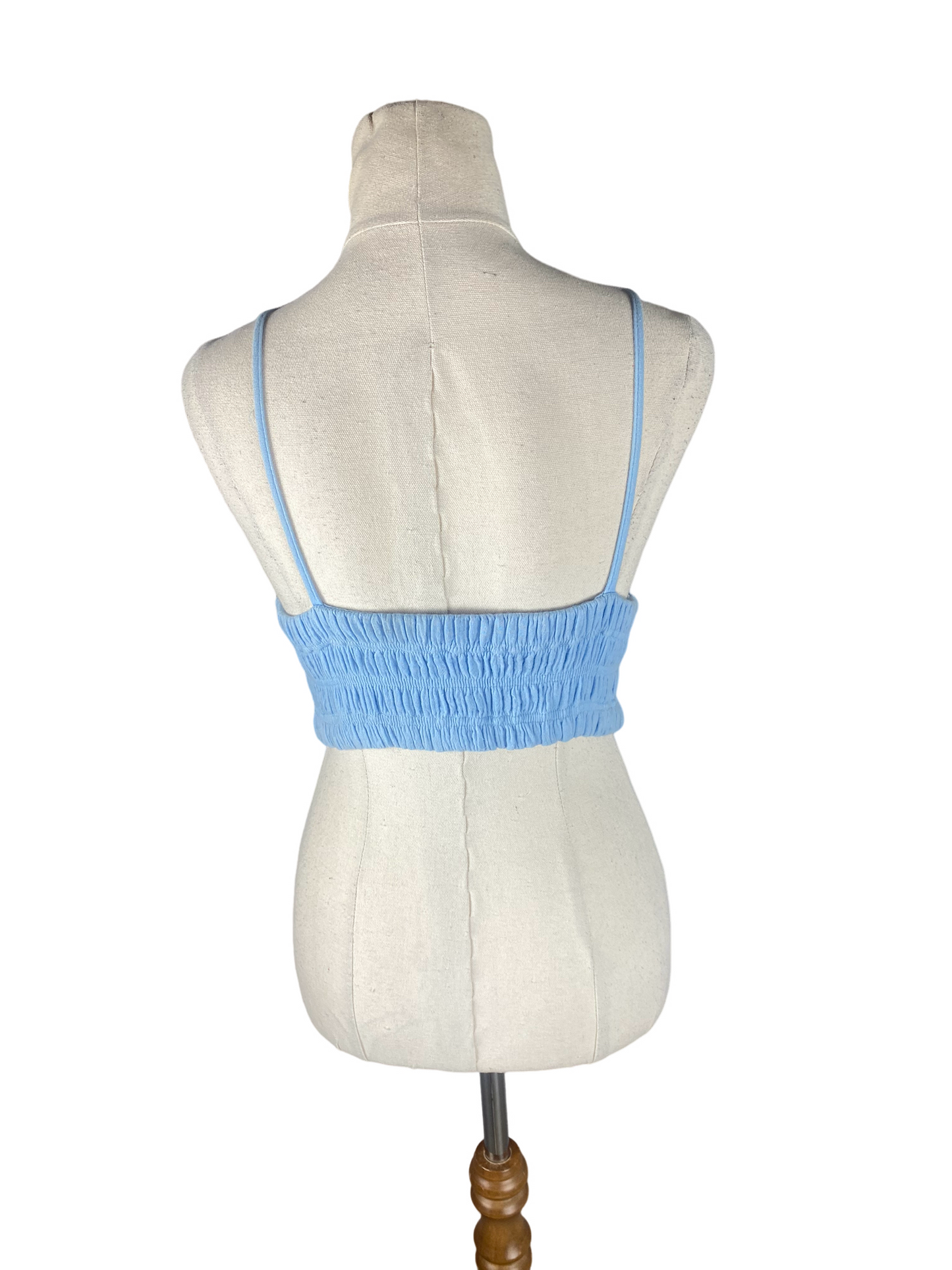 Bec & Bridge baby blue crop tank | size 6