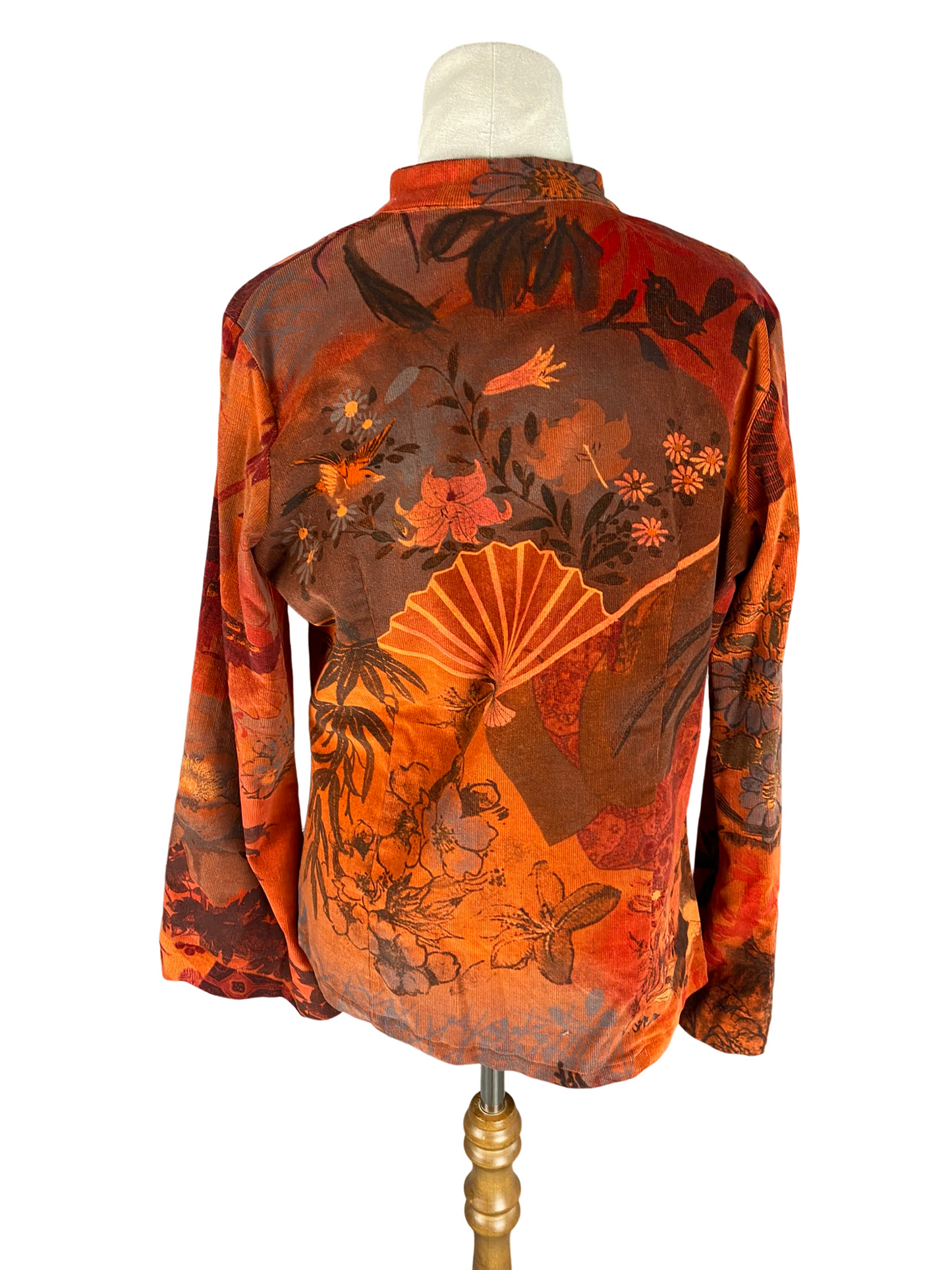Fashion Studio orange chord jacket | size 40