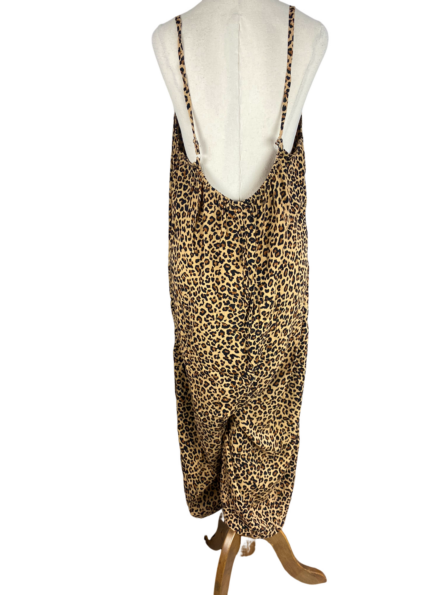 Leopard print jumpsuit | size 14-16