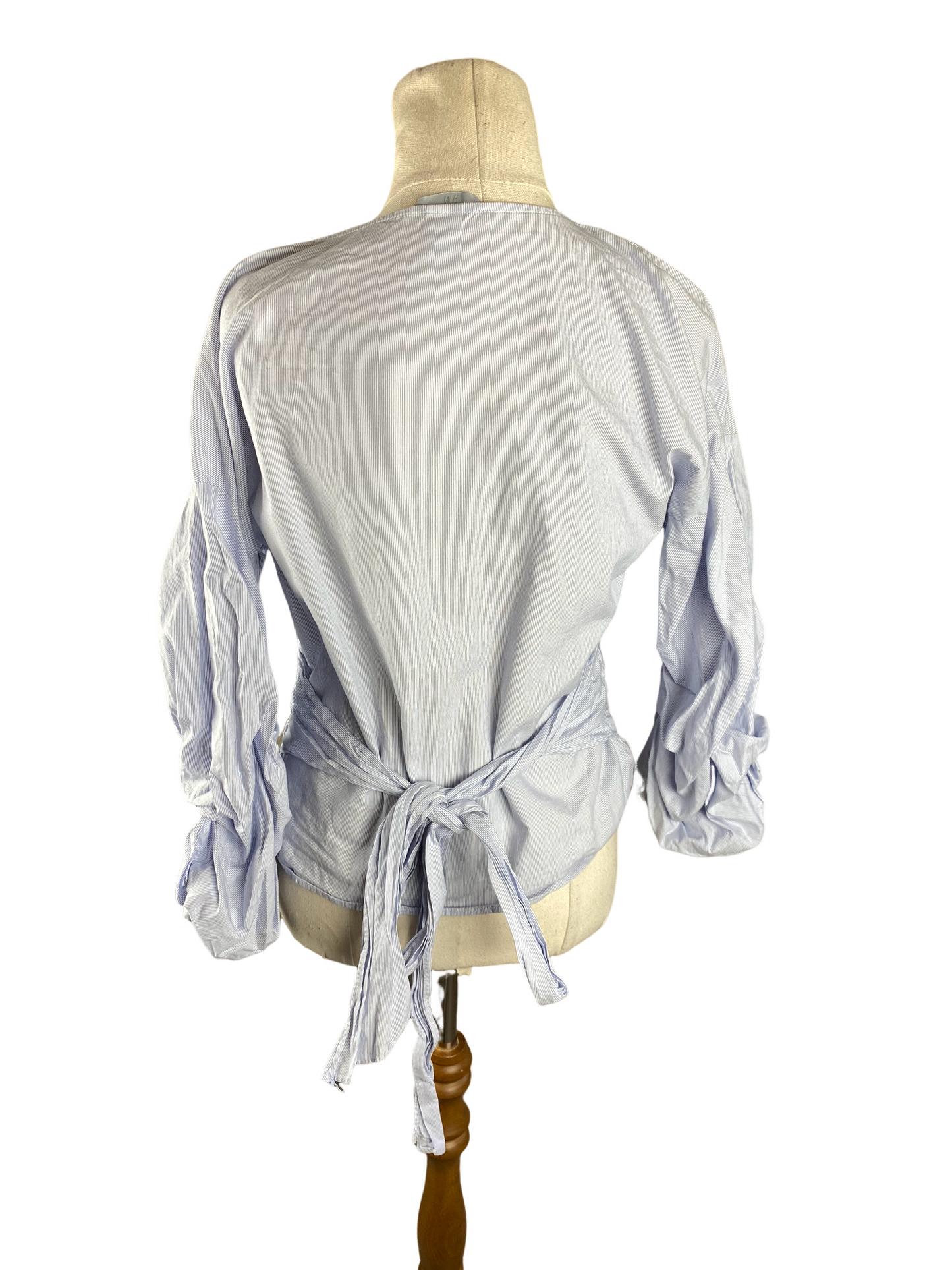 H&M stripe wrap top | size 10