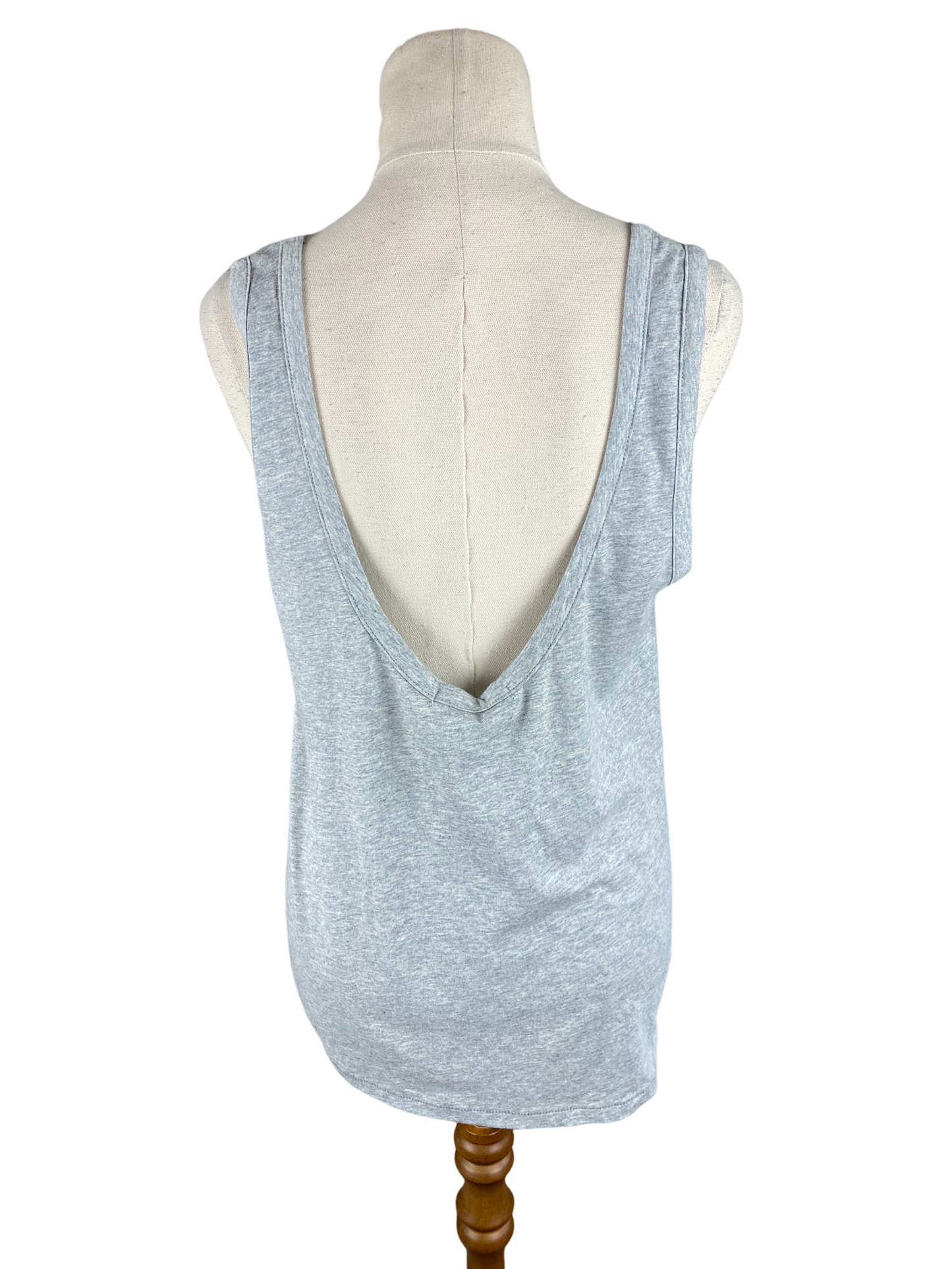 BNWT - Marle Grey Marle Twist Tank | size 6 to 10