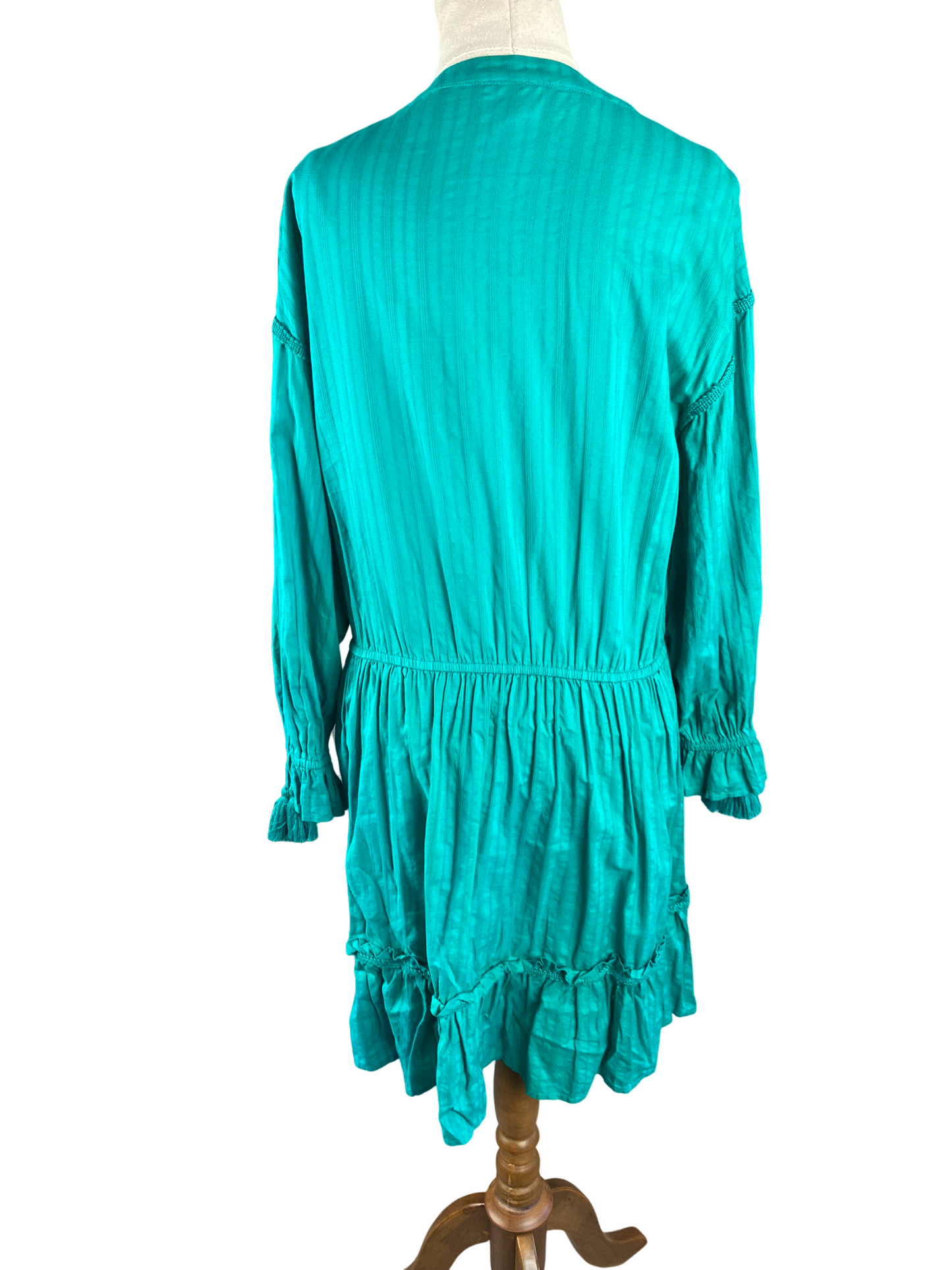 SEED green v neck dress | size 8
