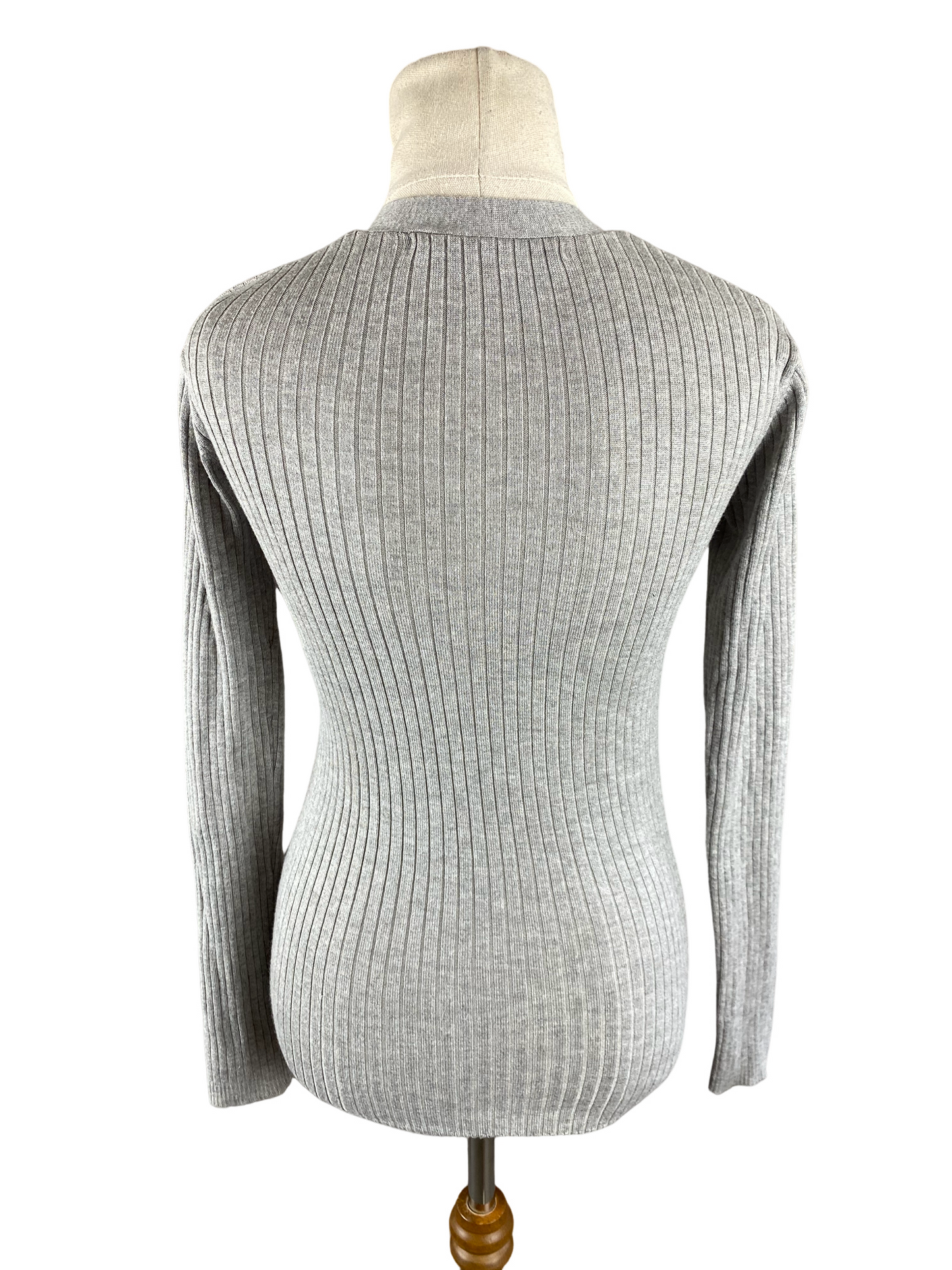 Zara grey rib knit | size 8