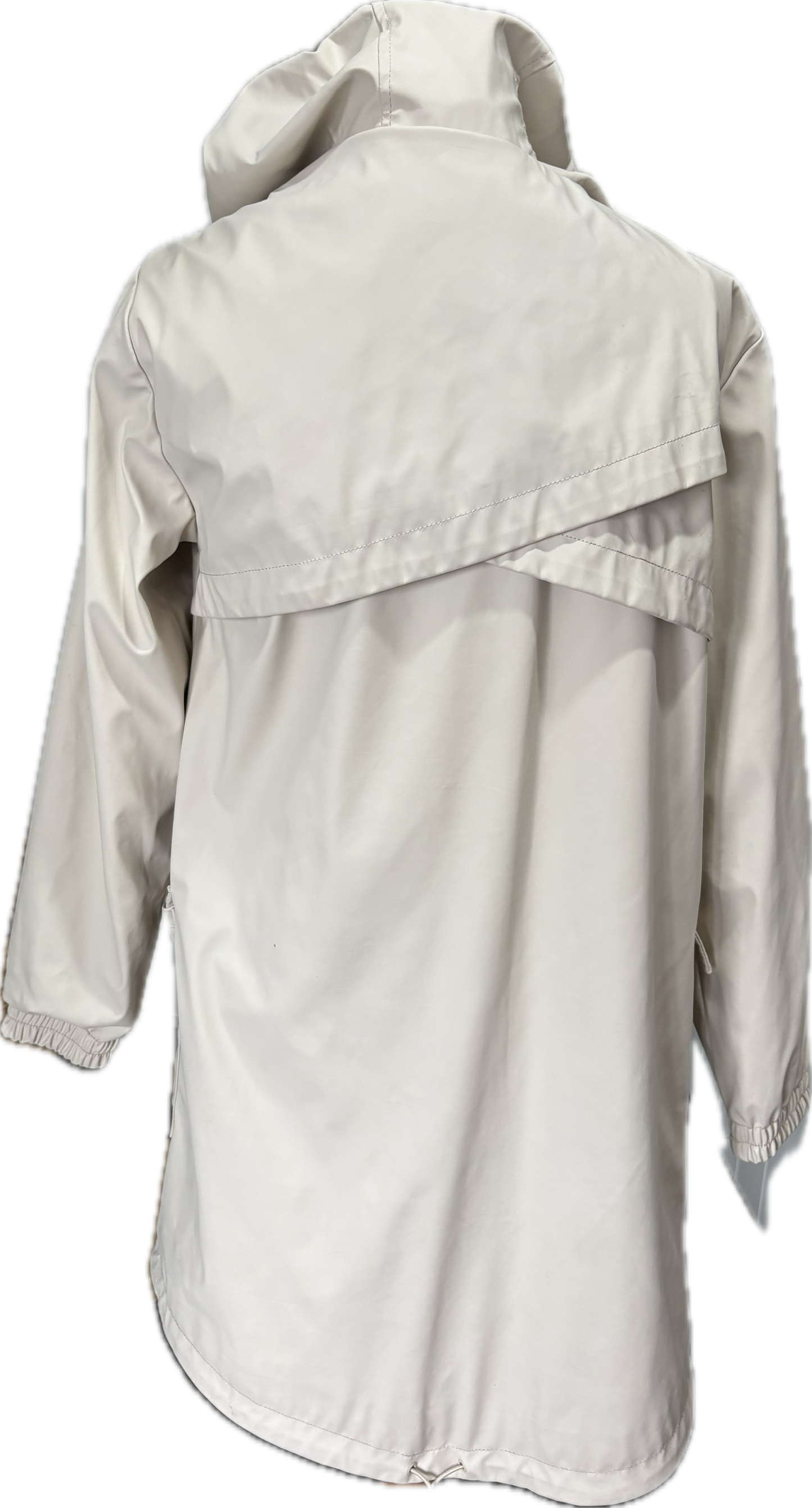 Zara beige rain jacket | size 8