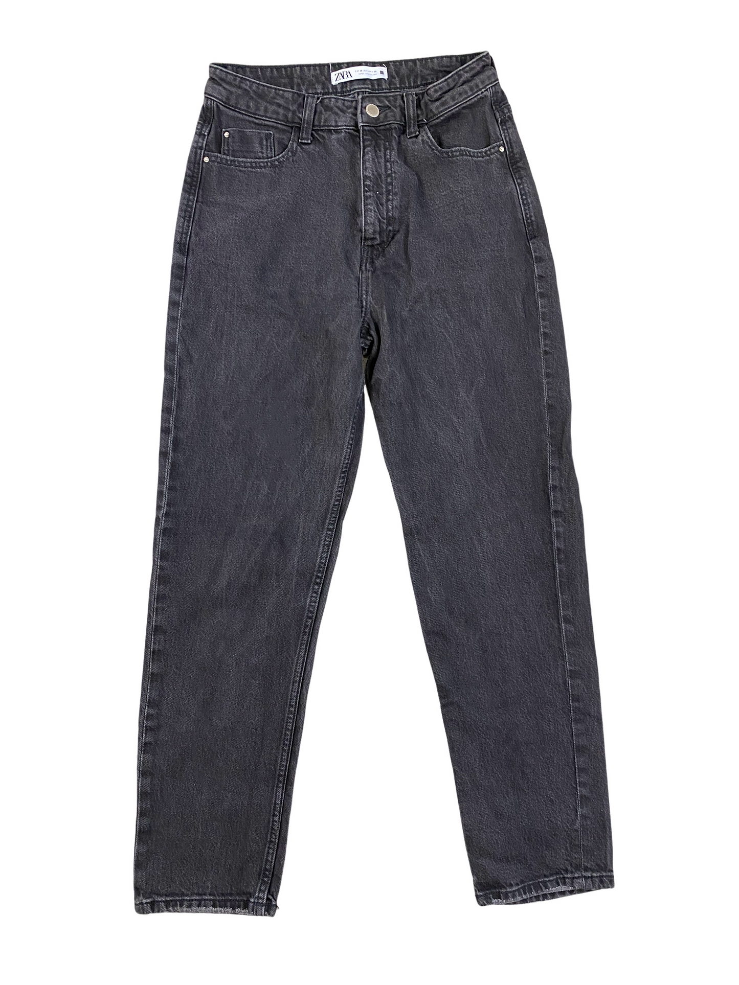 Zara high waist, full length jeans | size 10