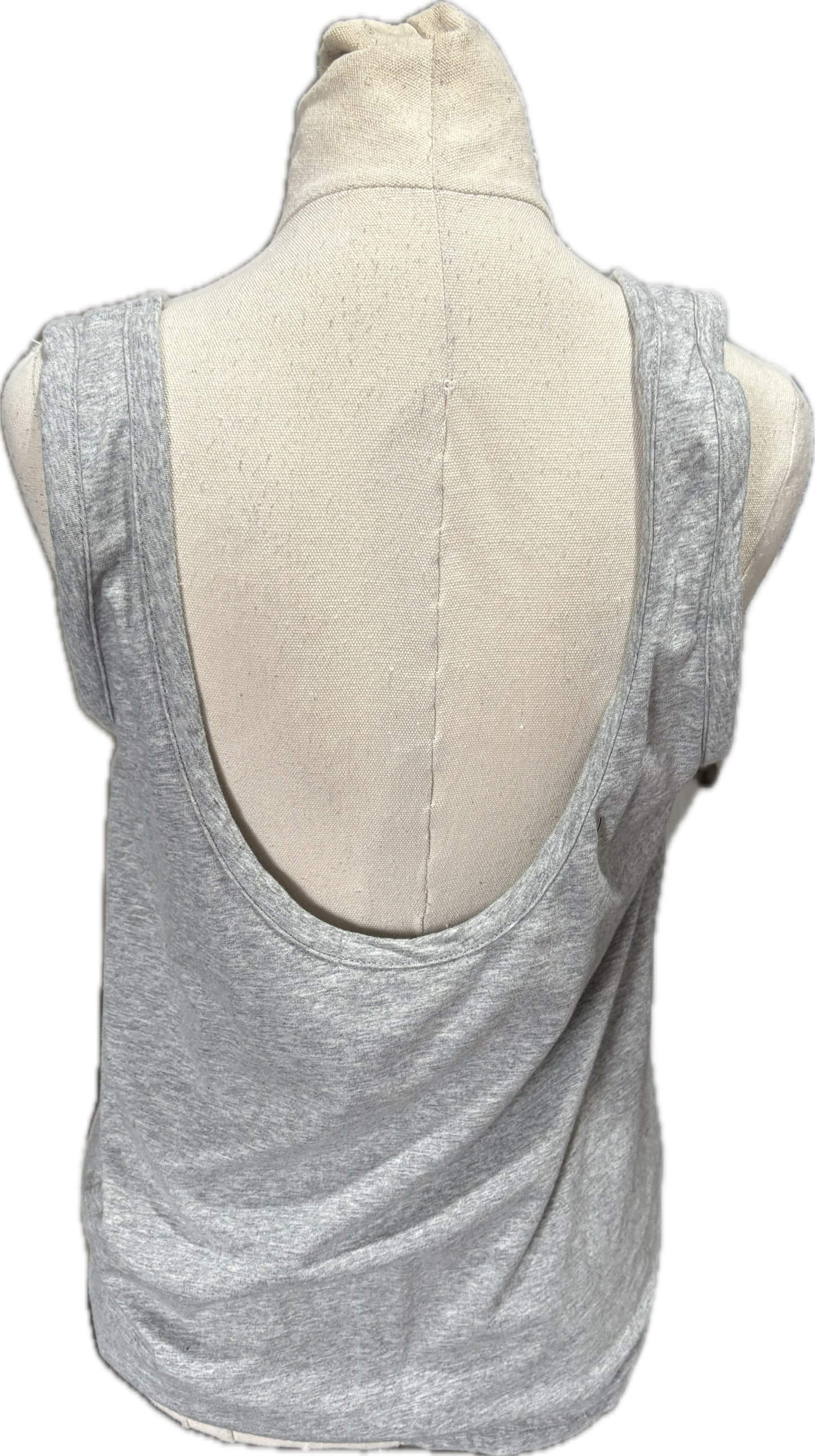Marle grey sleeveless cotton top | size 6