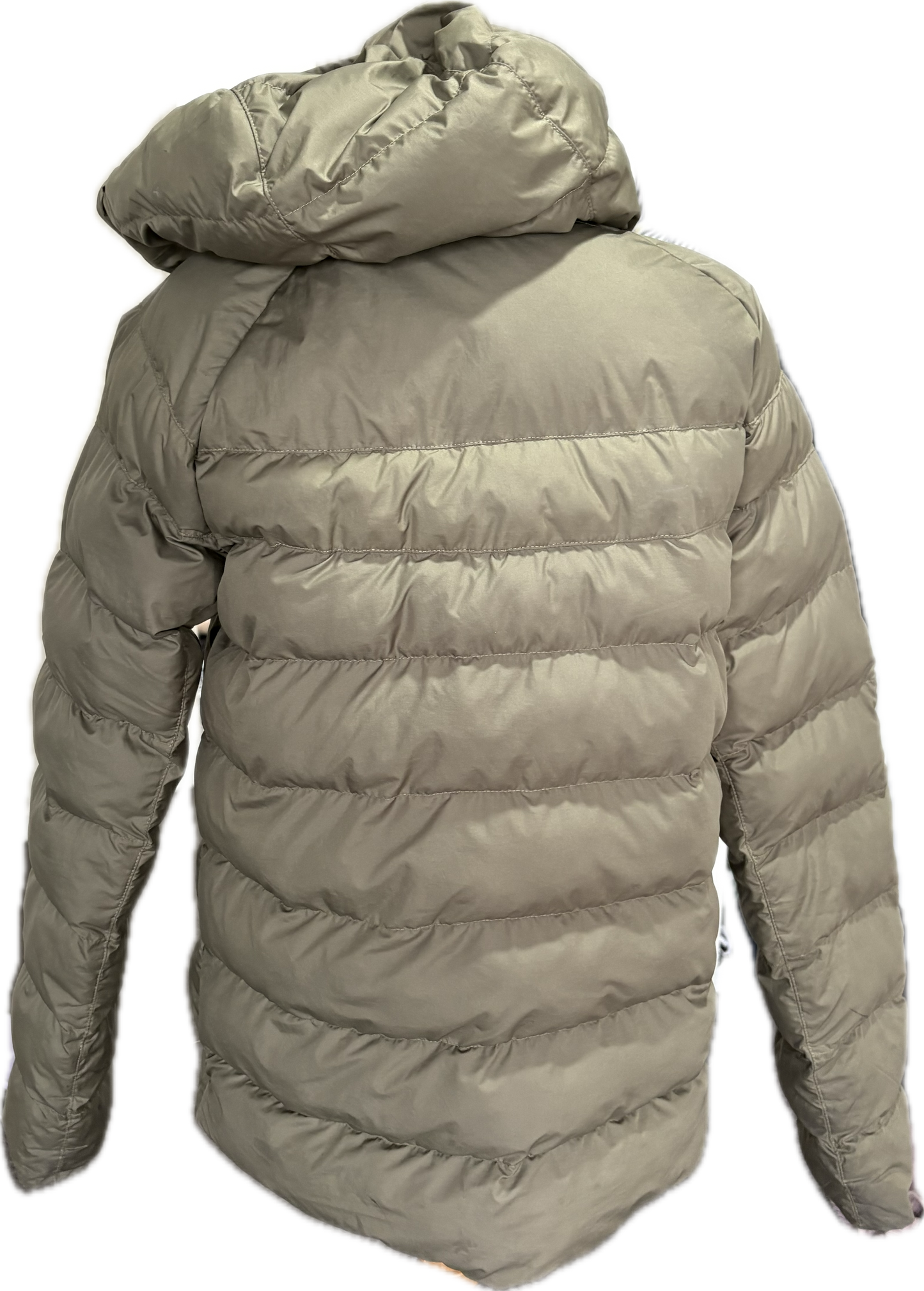 Nike olive puffer jacket | size 8