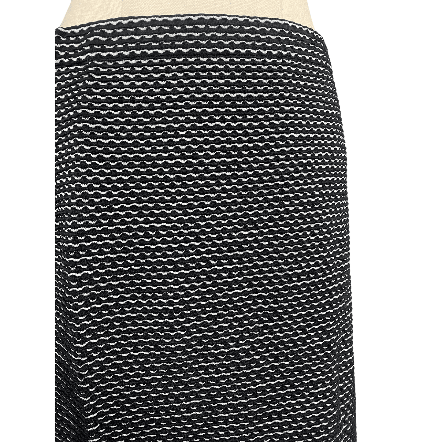 Jacqui.E black and white midi skirt | size 12