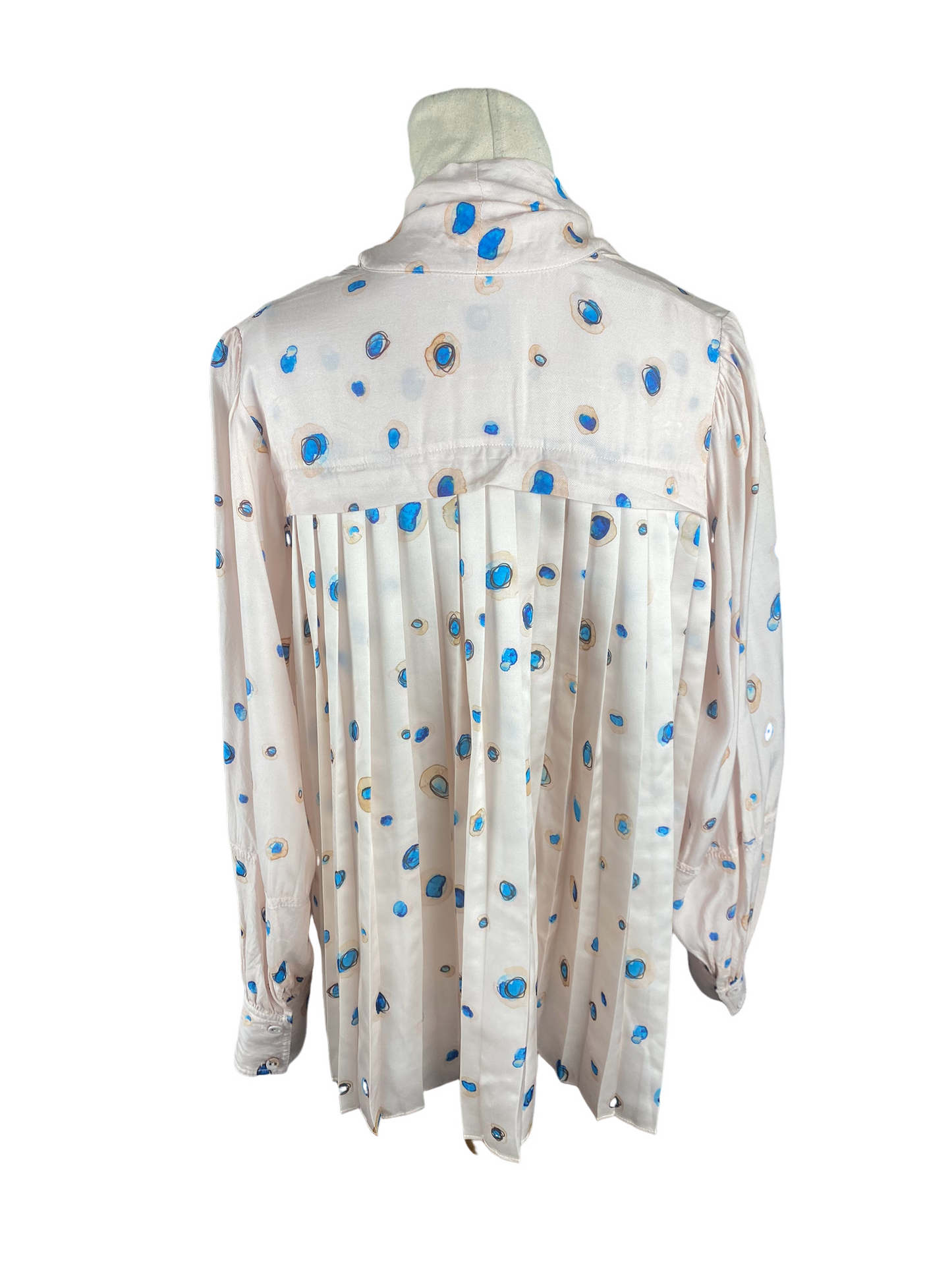 Aje Overture Pleat Blouse | size 8 RRP $295