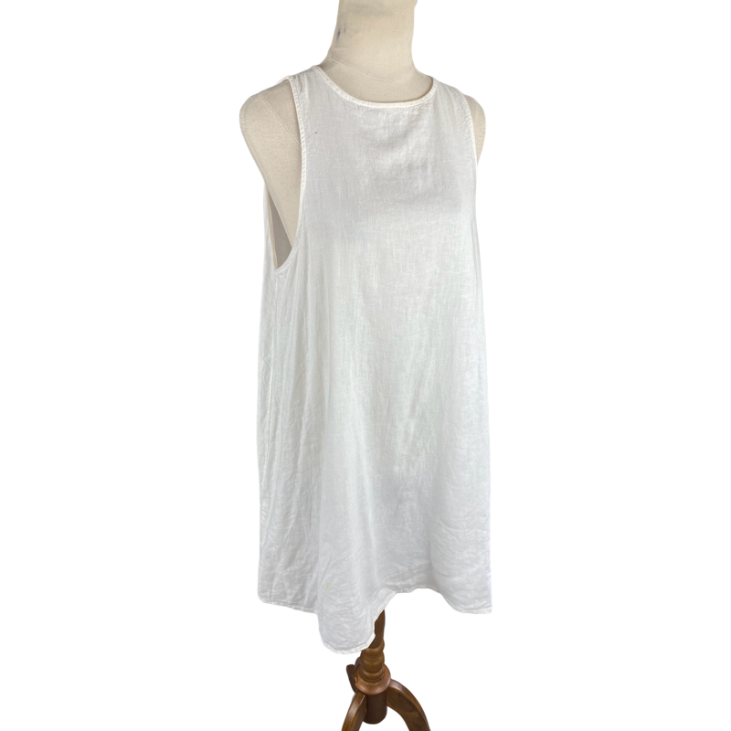 Cotton On white midi dress | size small