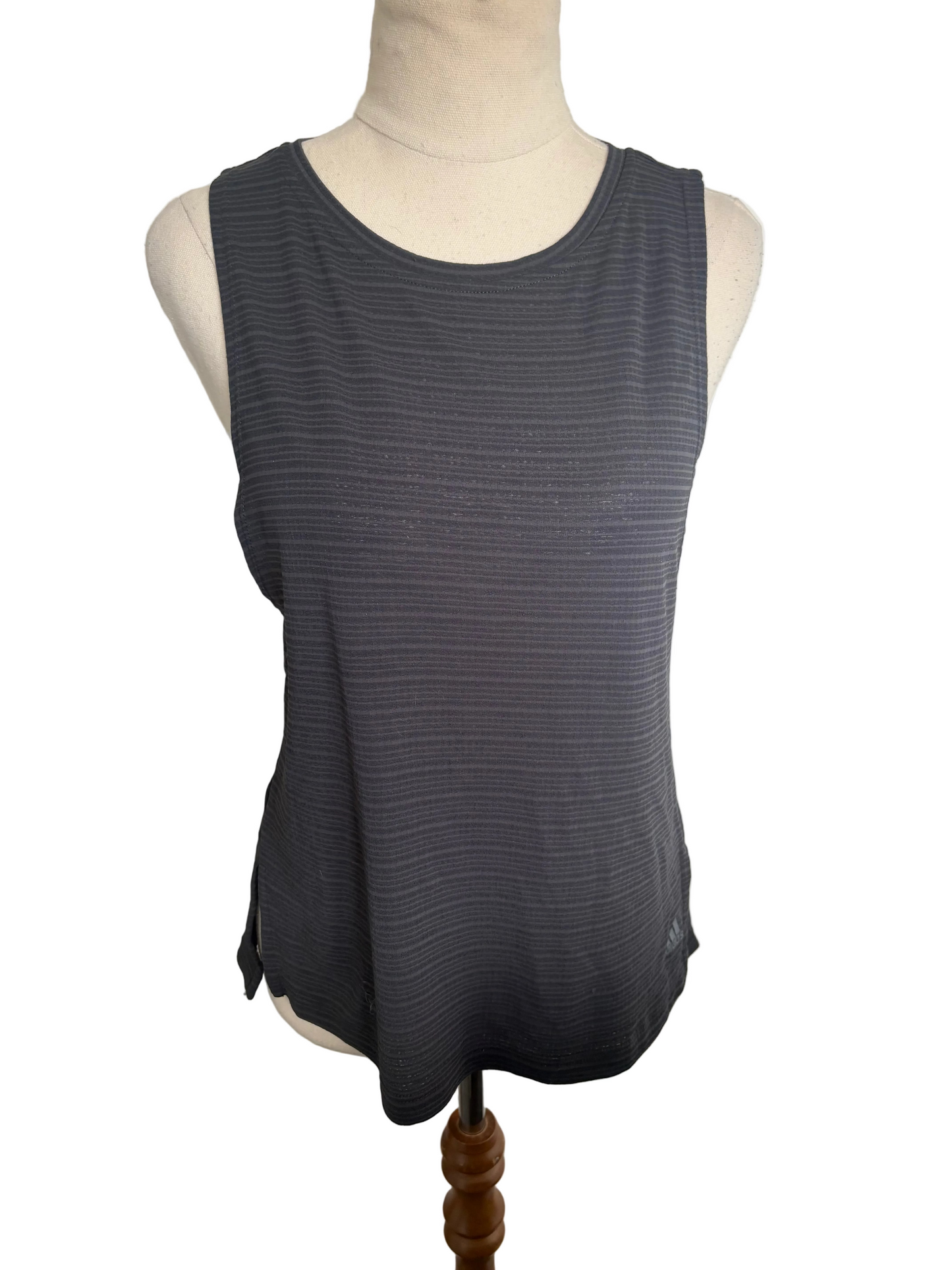 adidas grey tank | size 8
