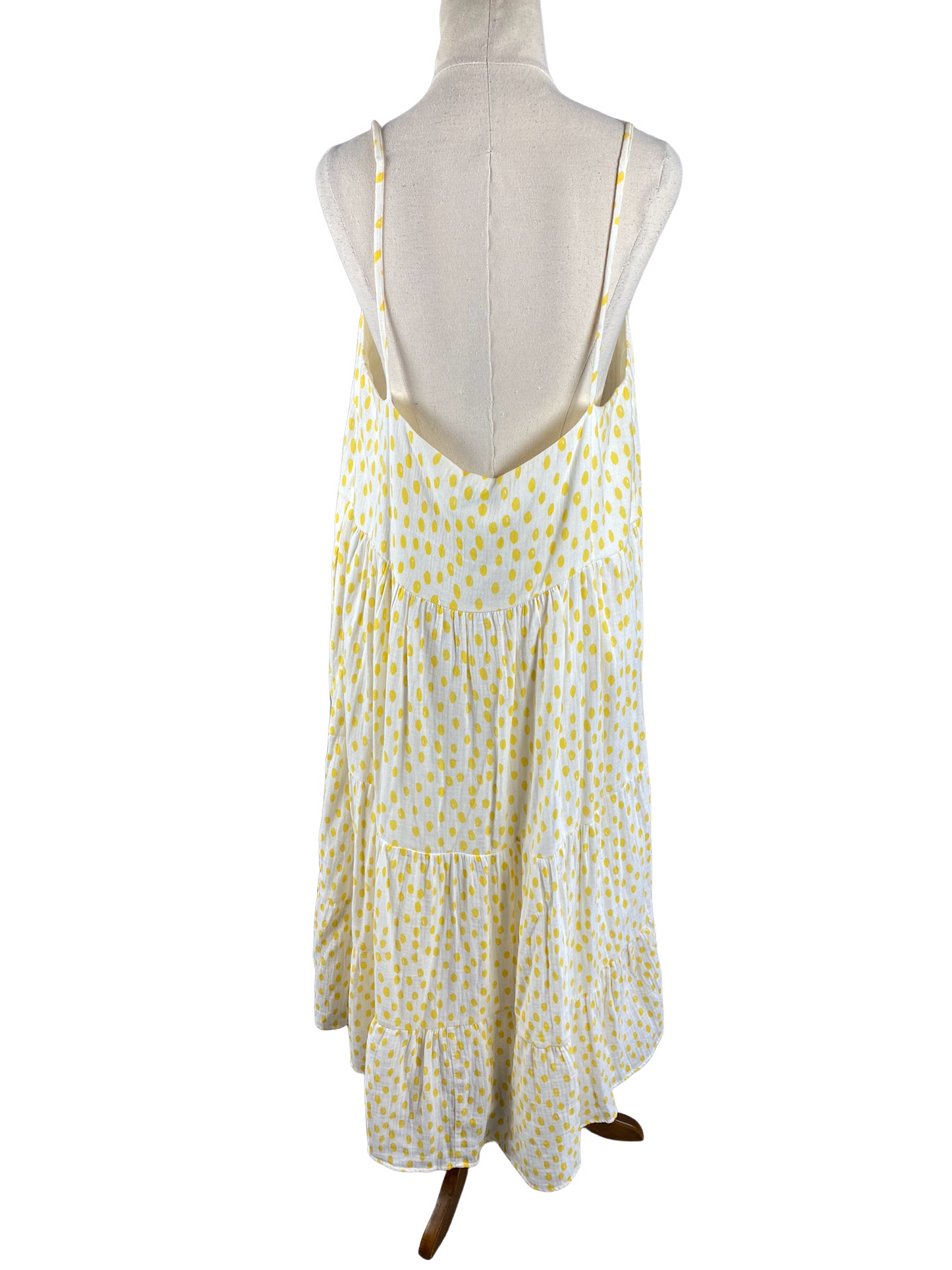 Stella + Gemma yellow dotted dress | size 10