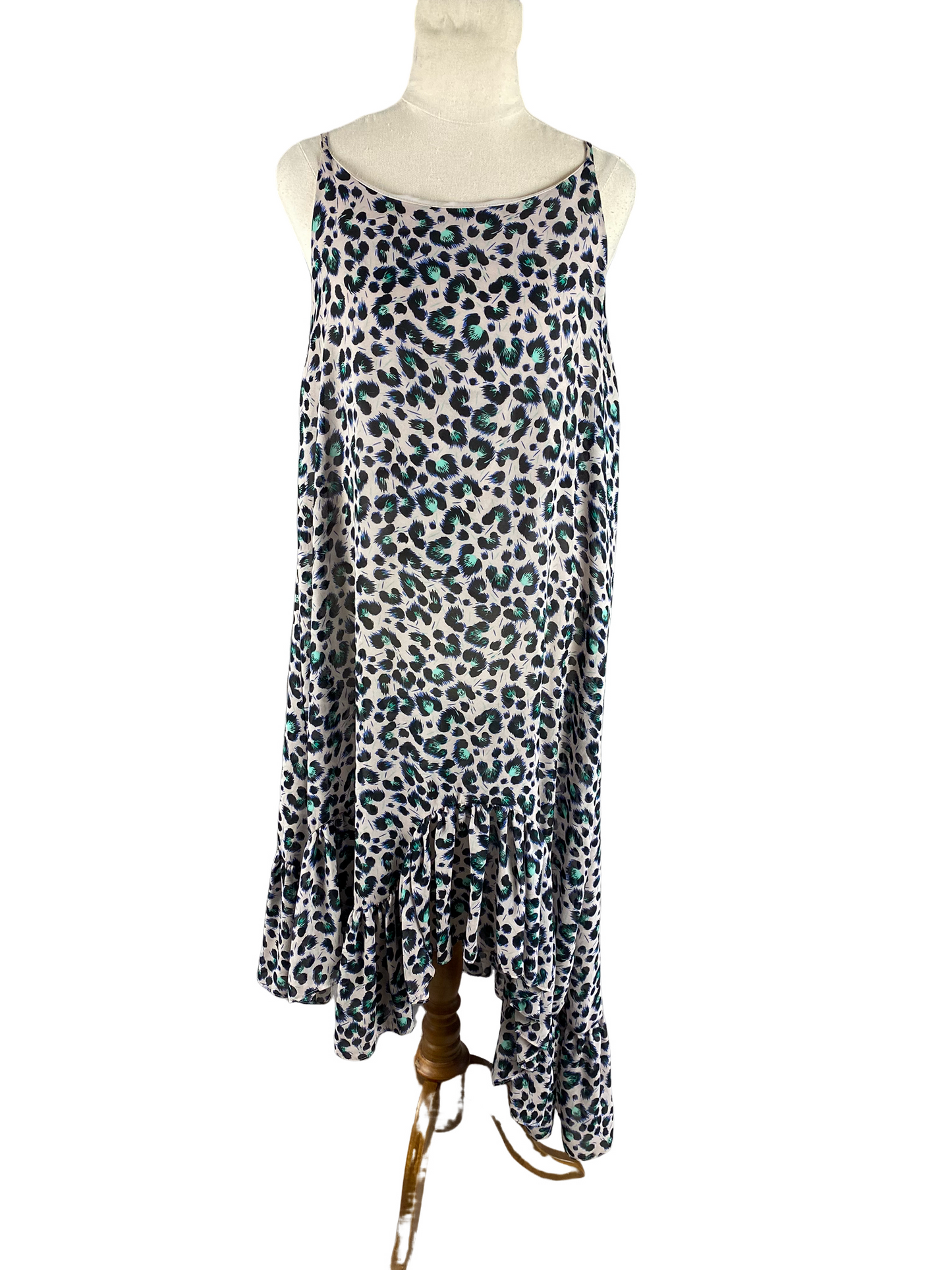 Augustine animal print pattern dress | size small