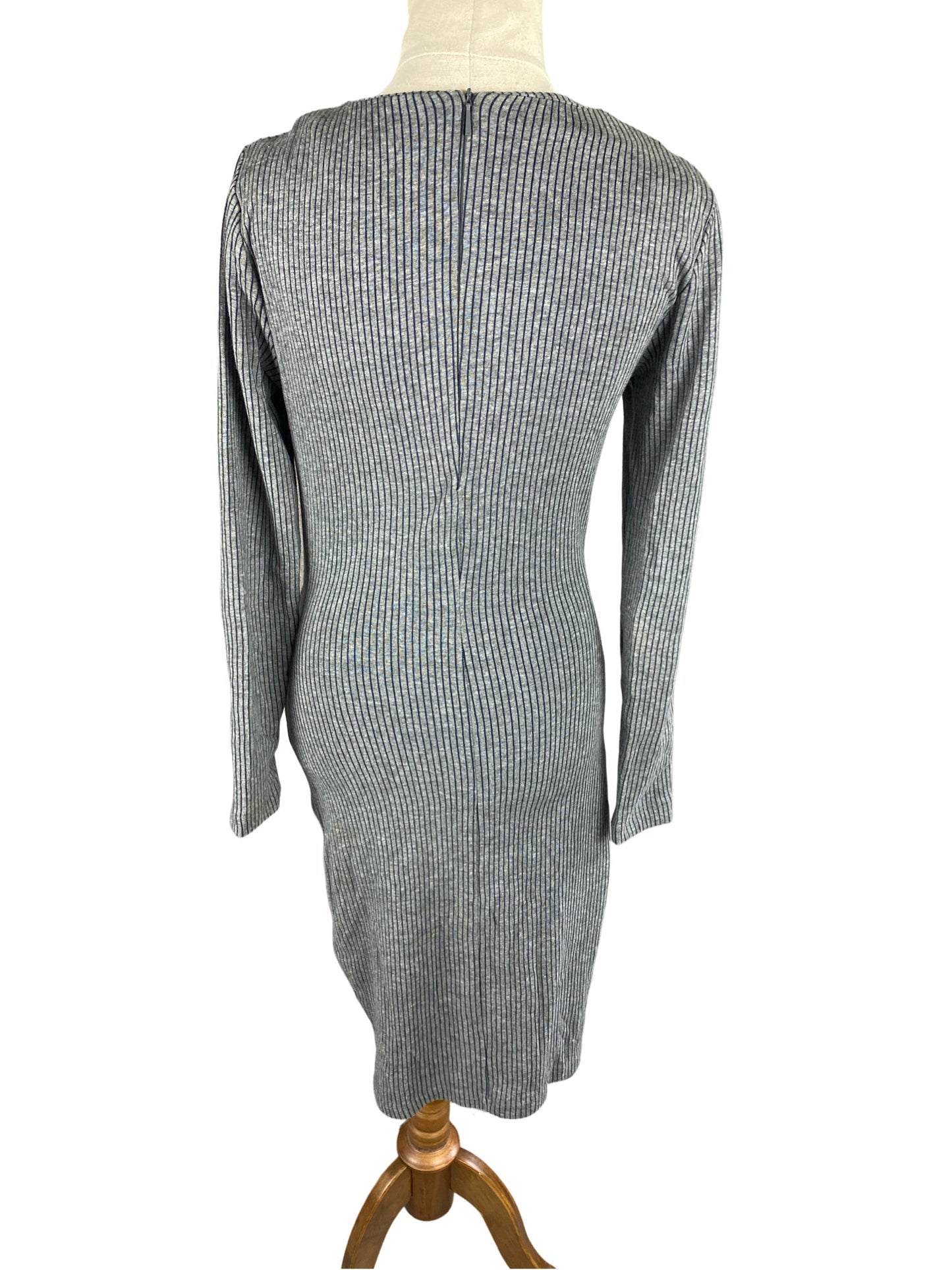 Whistles grey midi dress | size 6
