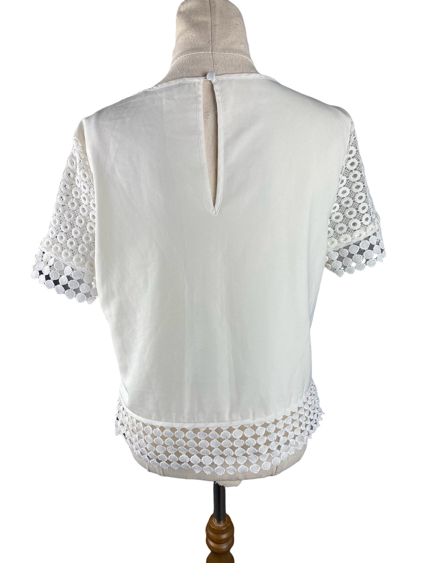 Portmans white short sleeve top | size 10