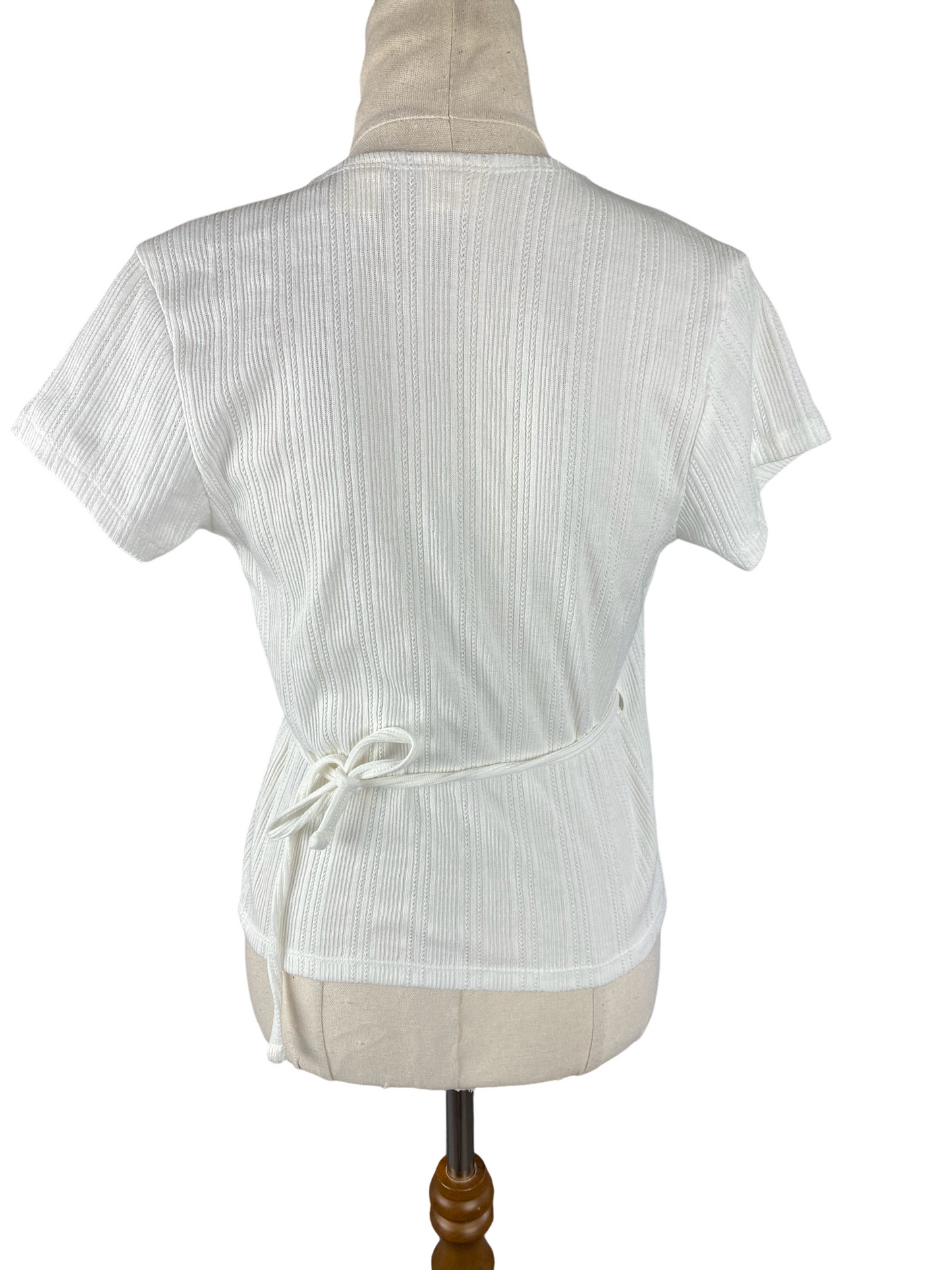 Levis white wrap top | size 8