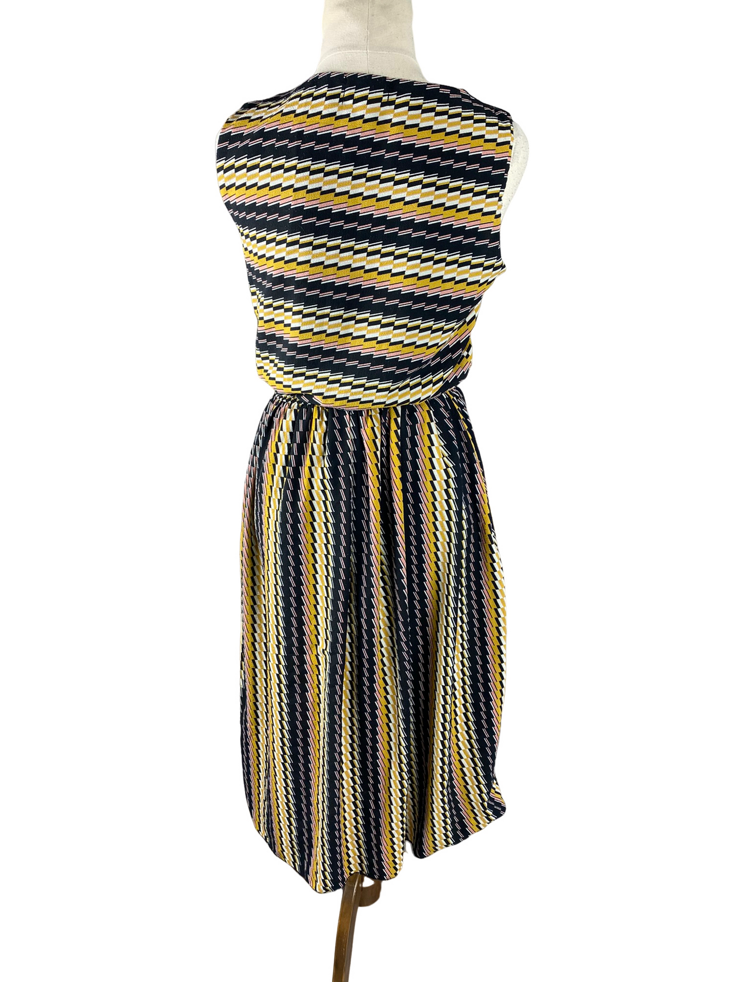 Libby & Rose pattern midi dress | size 8