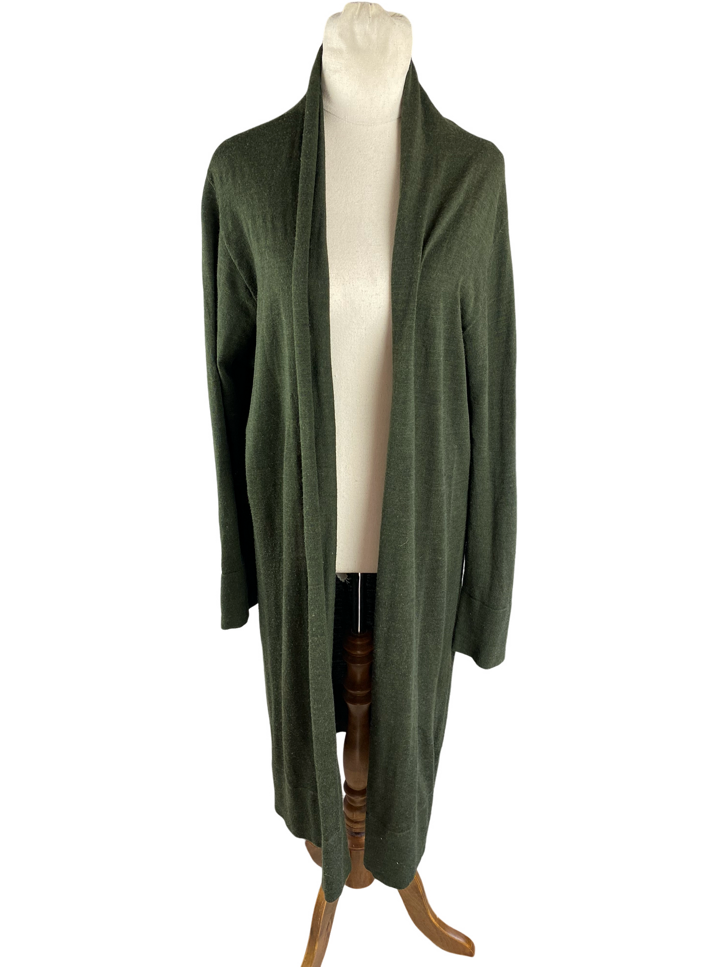 Country Road merino green cardigan | size 12