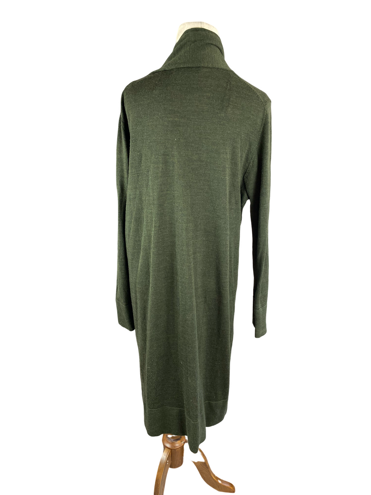 Country Road merino green cardigan | size 12