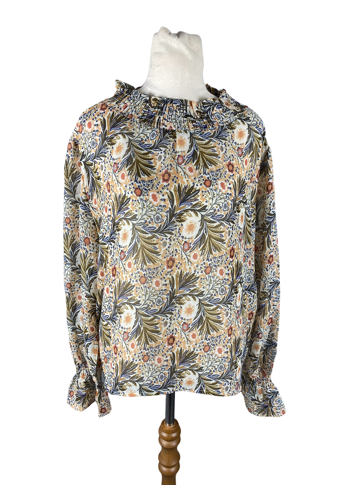 Mirrou pattern long sleeve top | size 12