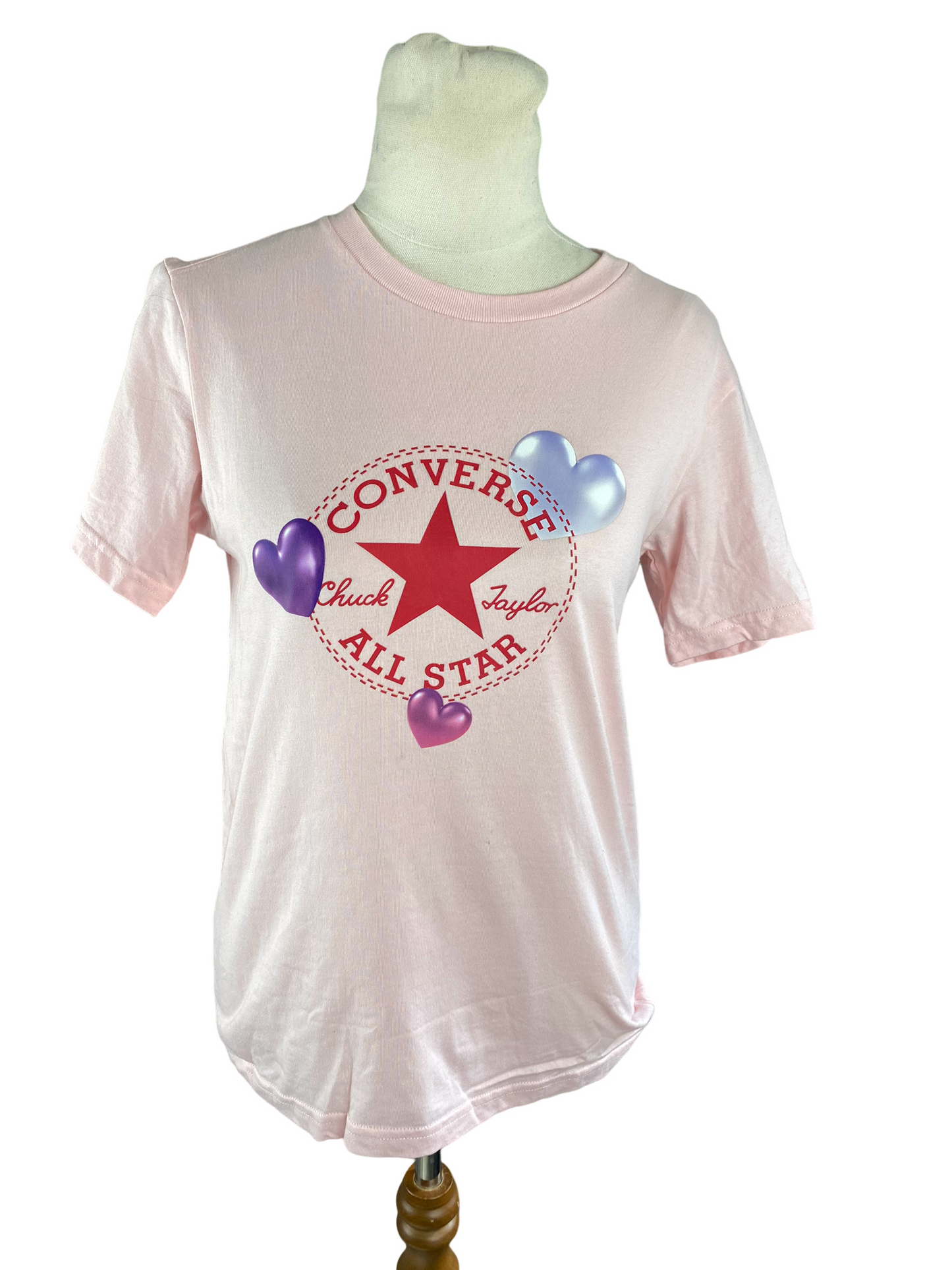 Converse pink All-Star tee | size 6