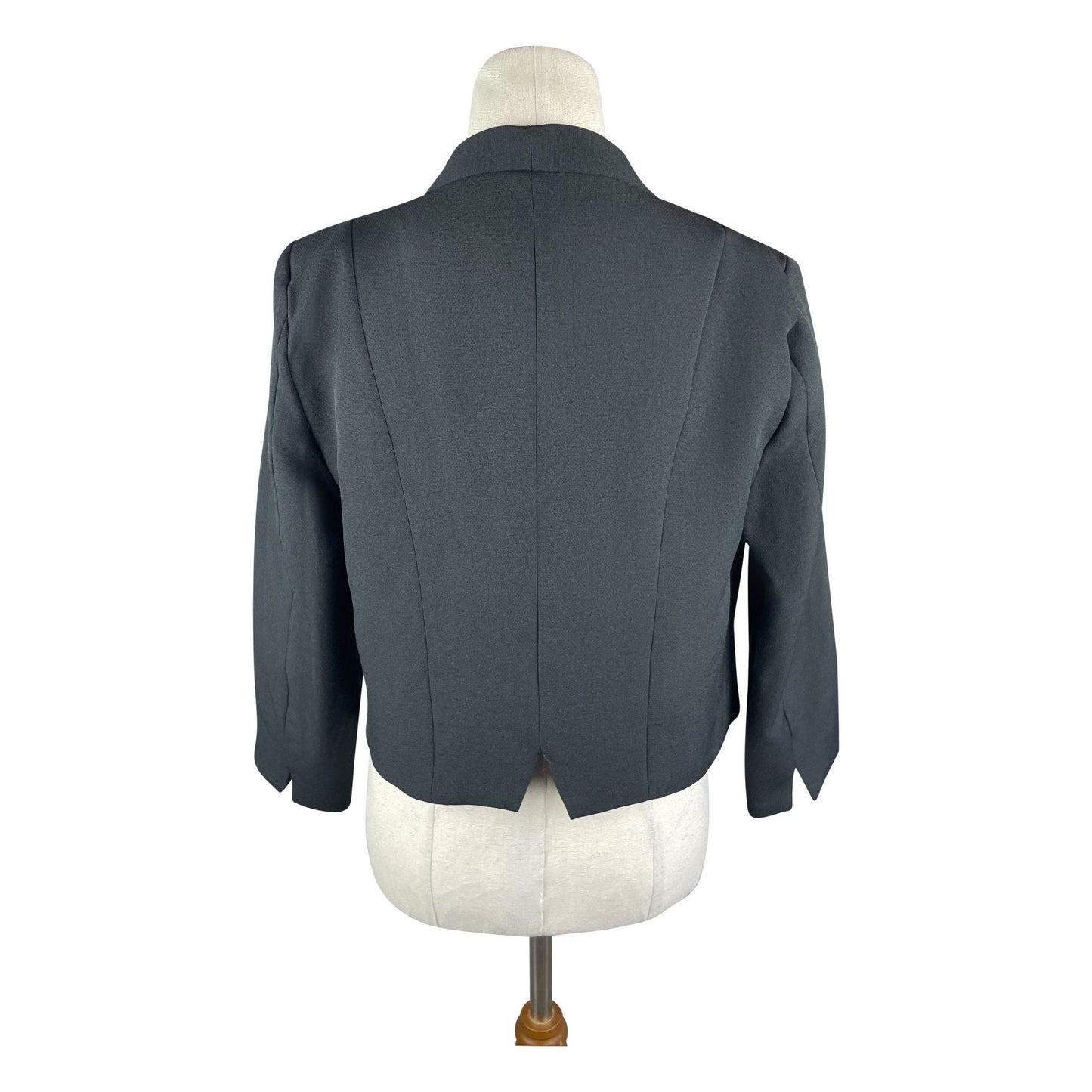 Pagani black cropped blazer | size 10