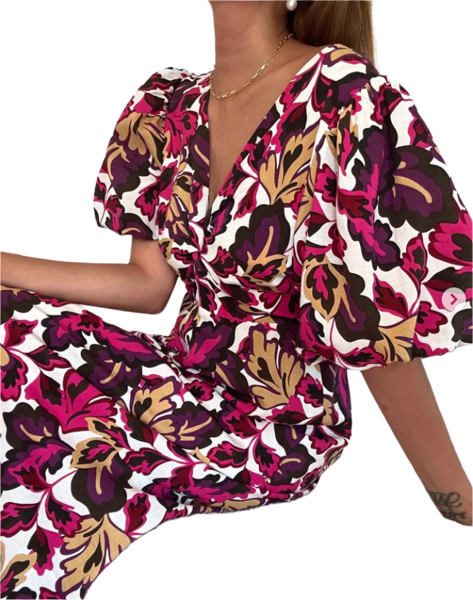 BNWT - Decjuba Jessie Twist A-Line Dress | size 16 - RRP $199.99