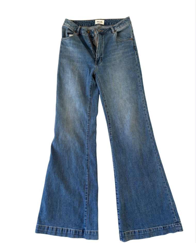Rollas Eastcoast Flare Jeans | size 10 or 28