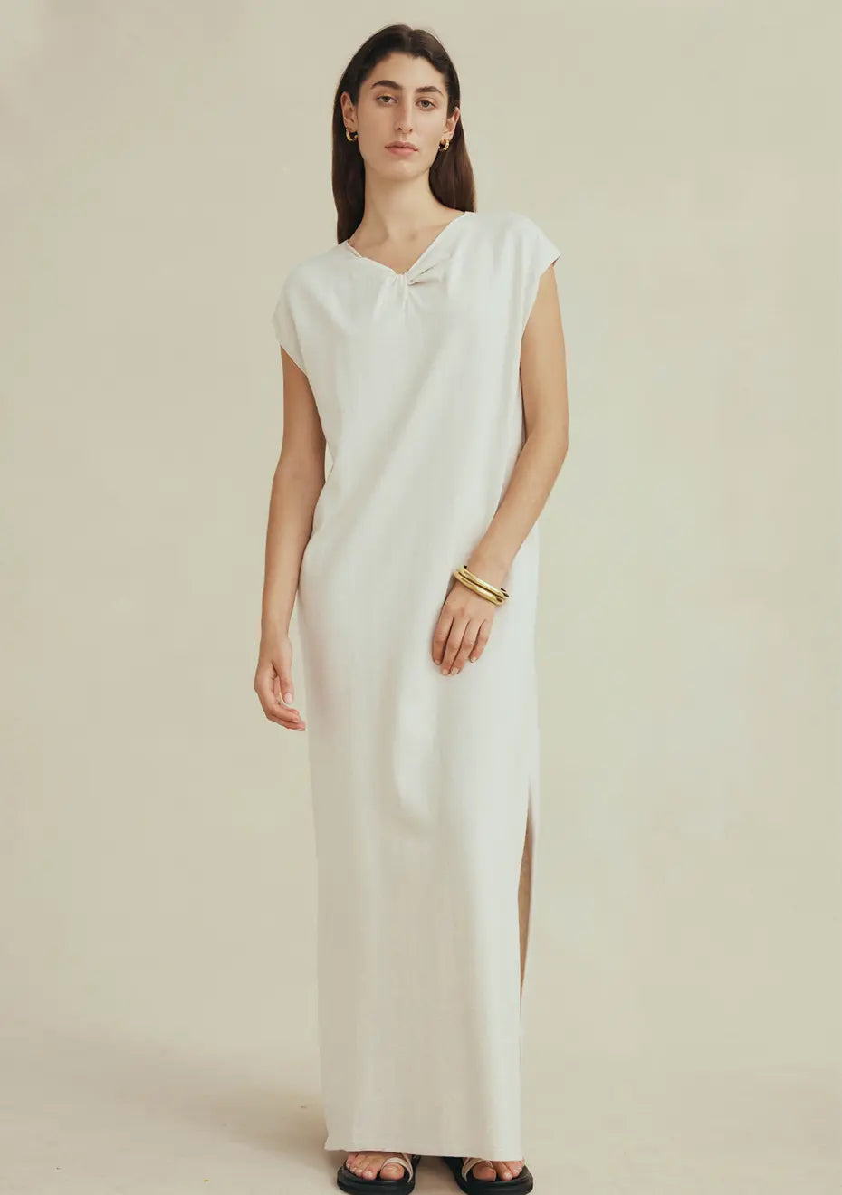 BNWT - Marle Faris Dress in Oat | size 10 - RRP $350