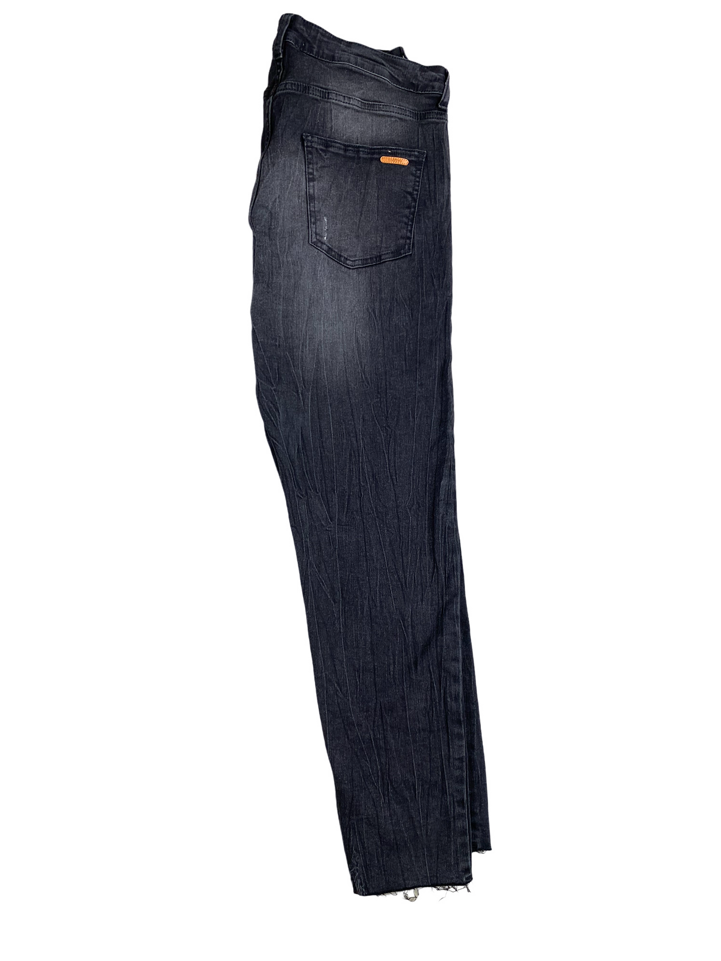eb & ive black washed skinny jeans | size extra large