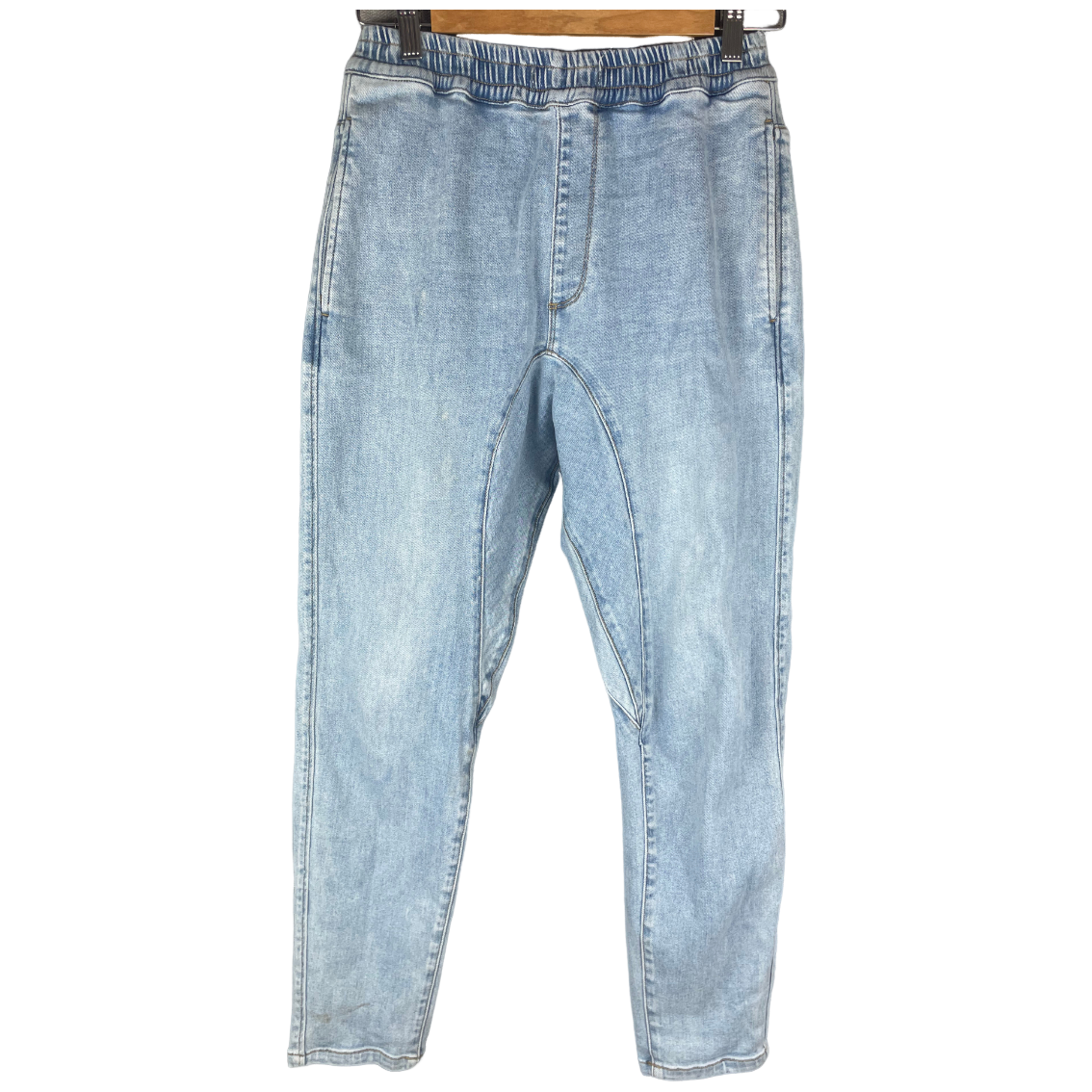 We Are The Other dropped crotch blue jeans size – the thrift store