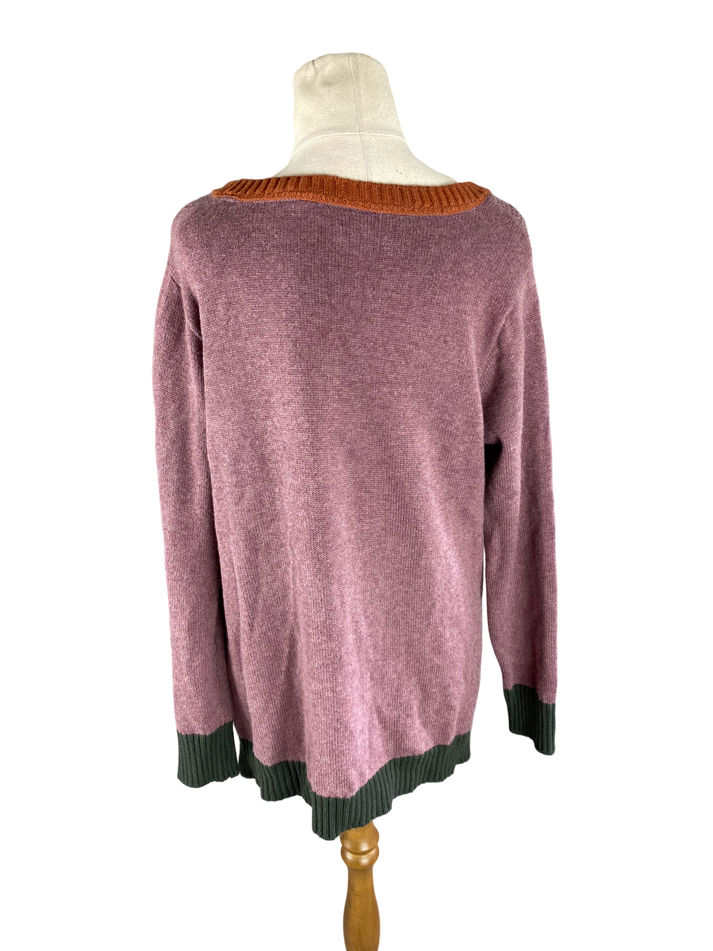 No Label wool-blend purple jumper | size 10