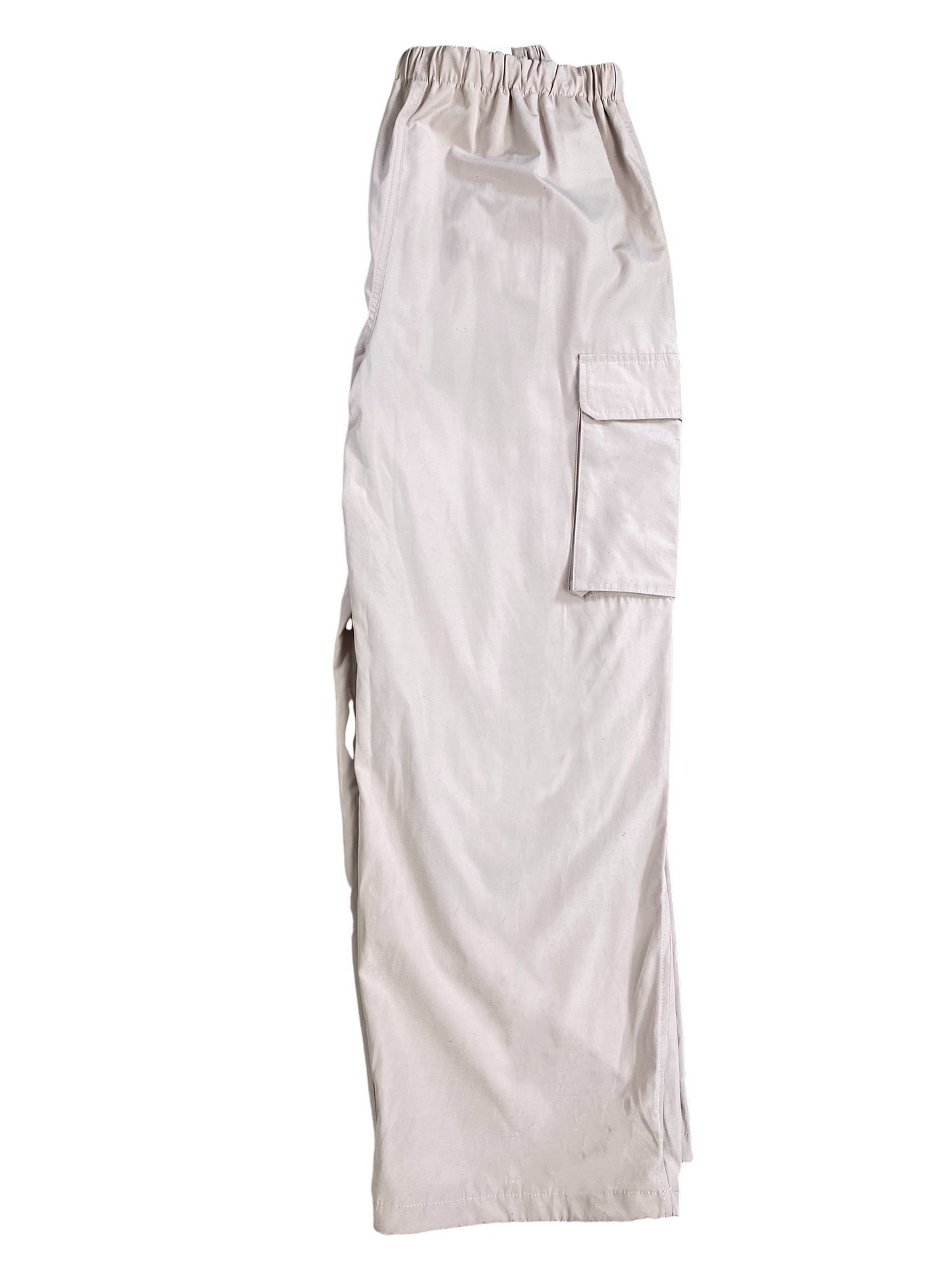 BNWT - GU by Uniqlo Parachute Cargo Pants in Light Pink | size extra large