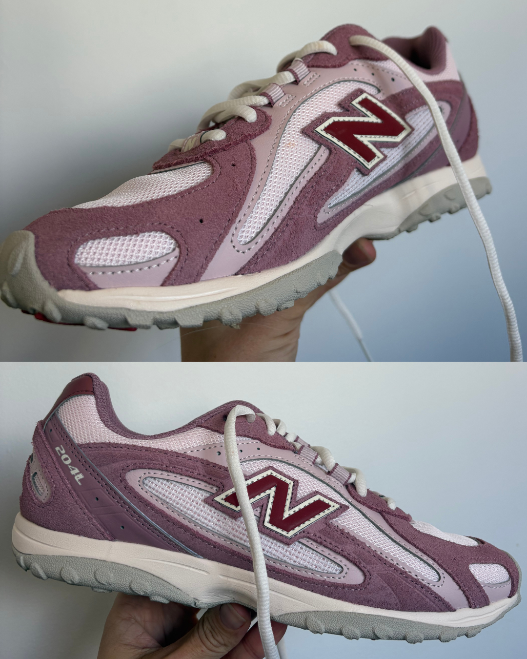 New Balance 204L sneakers in Rosewood and Pink Salt | size 8 or EU 39.5 RRP $200