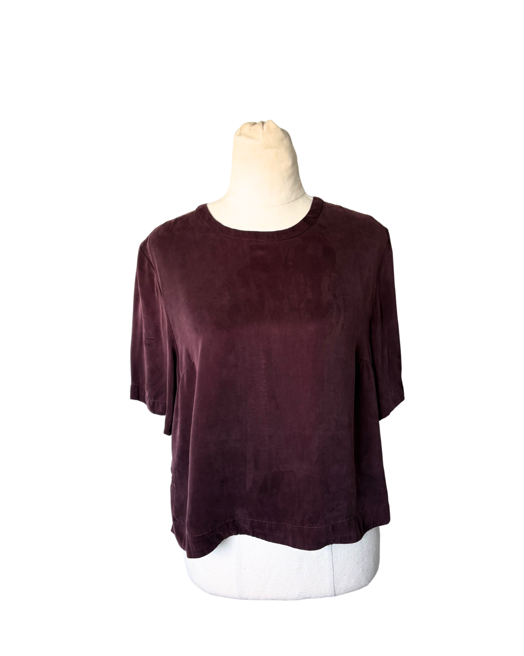 Country Road Short Sleeve Cupro Woven T-Shirt + Pant Set | $358 RRP | size 8