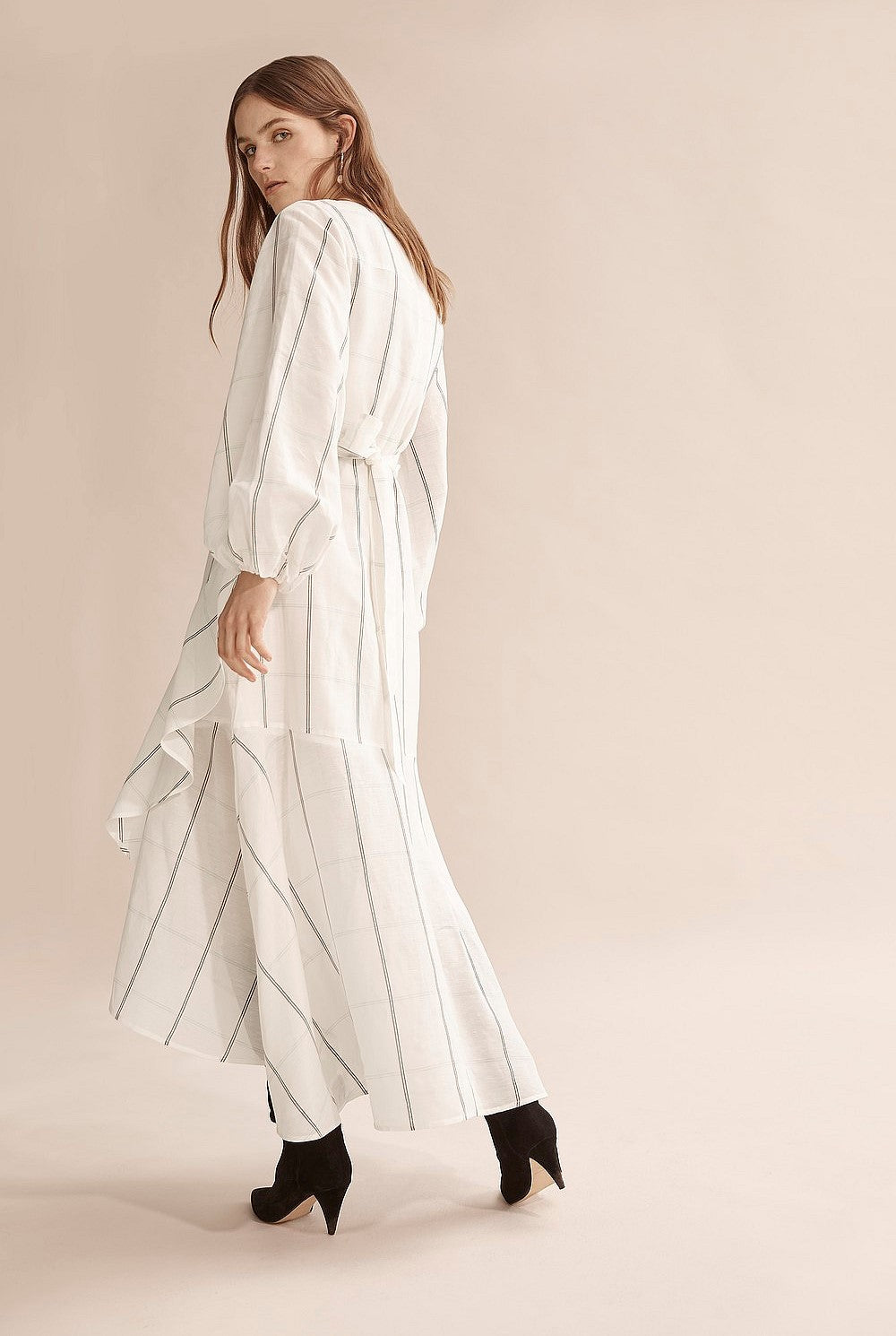 Country Road linen-blend dress | size 12